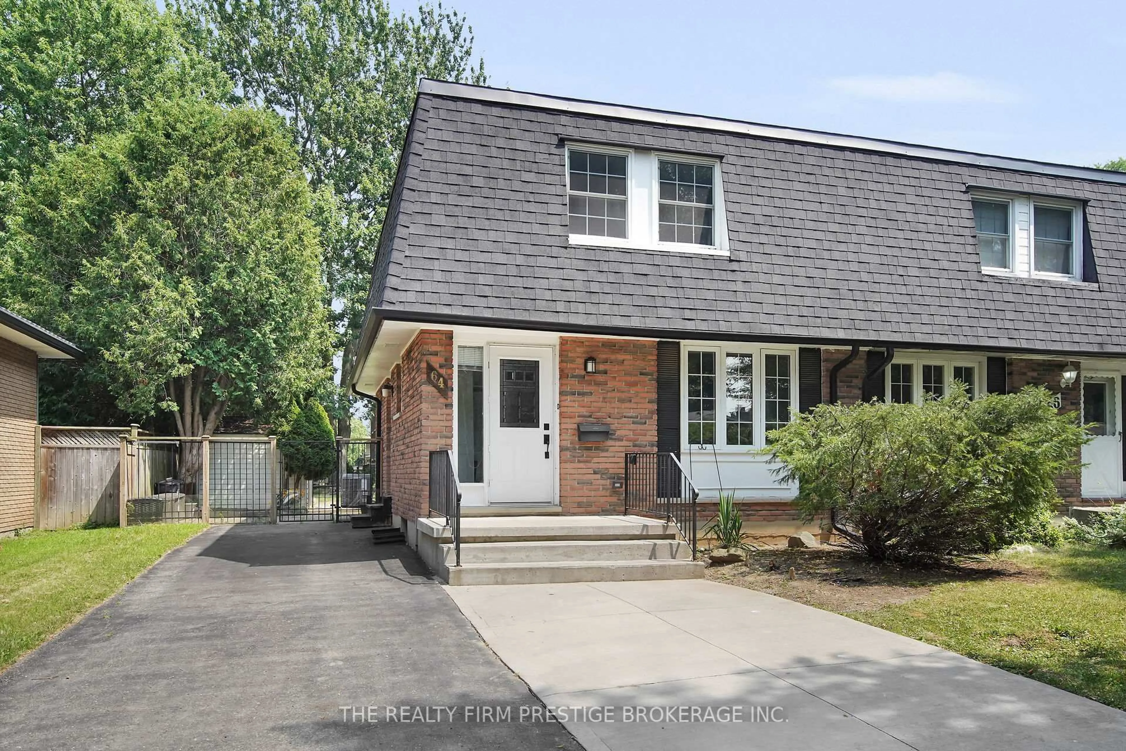 Home with vinyl exterior material, street for 64 St Clair Cres, London South Ontario N6J 3E4