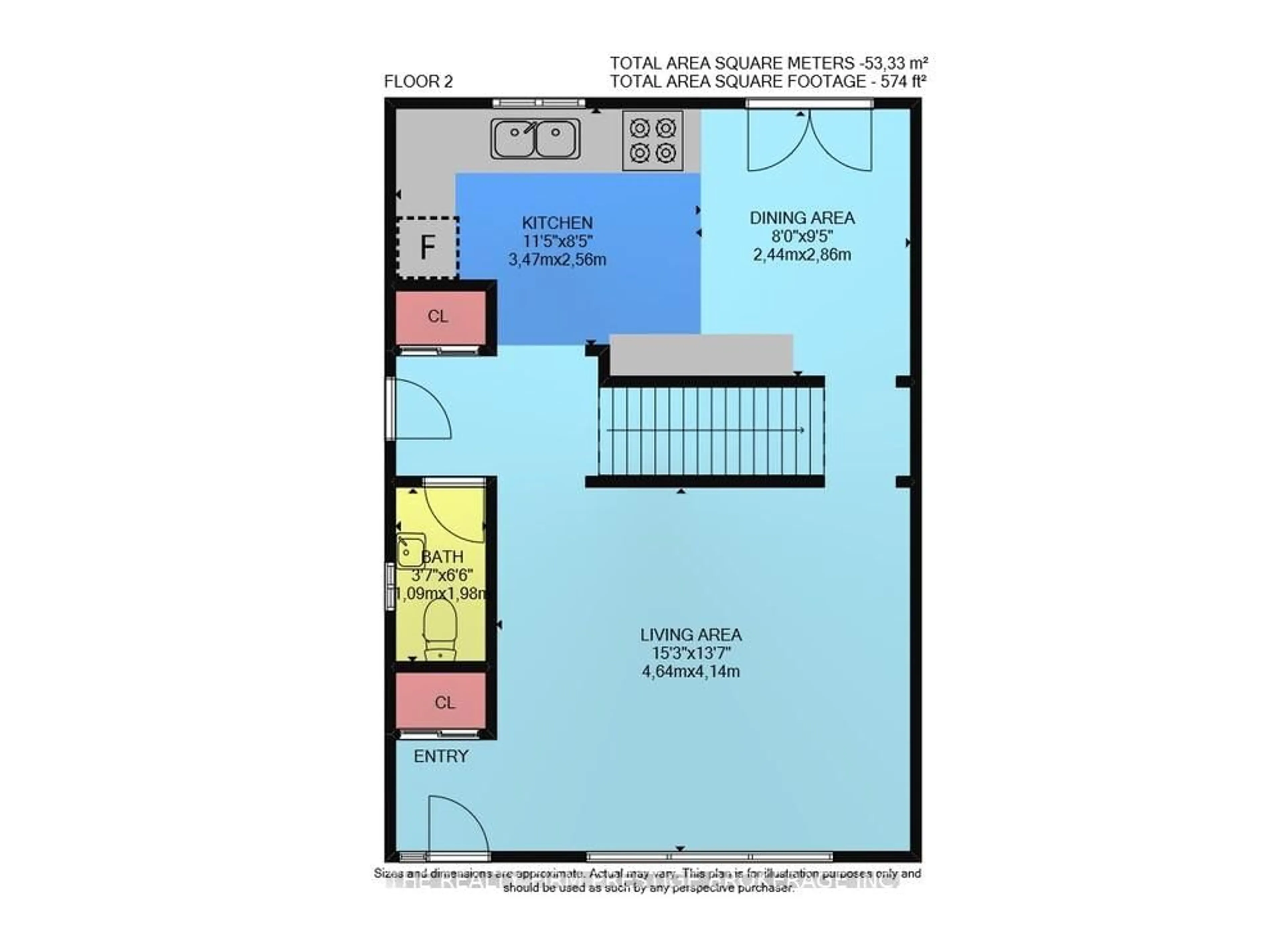 Floor plan for 64 St Clair Cres, London South Ontario N6J 3E4