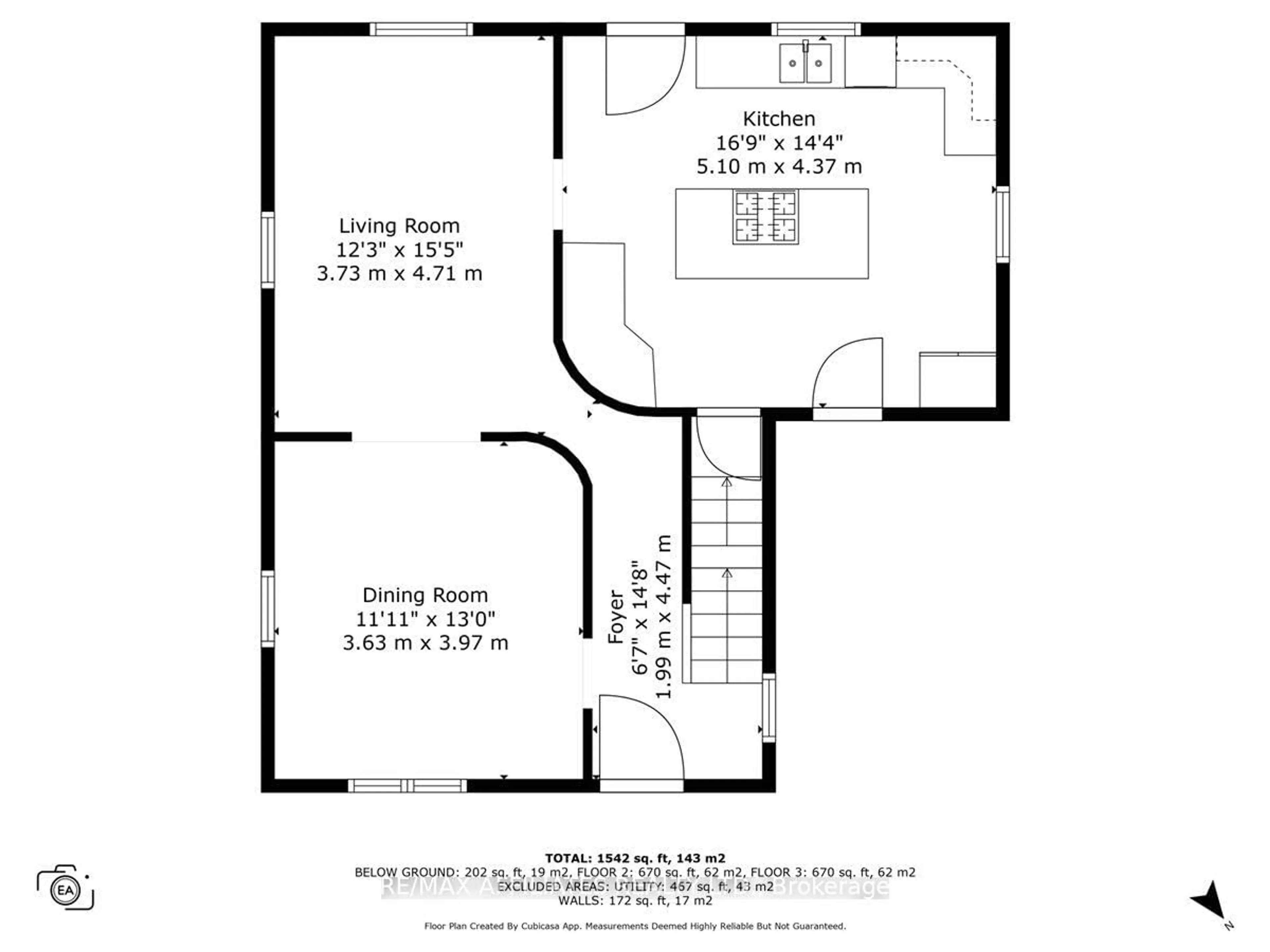 Floor plan for 30 Queen St, Smiths Falls Ontario K7A 3N2