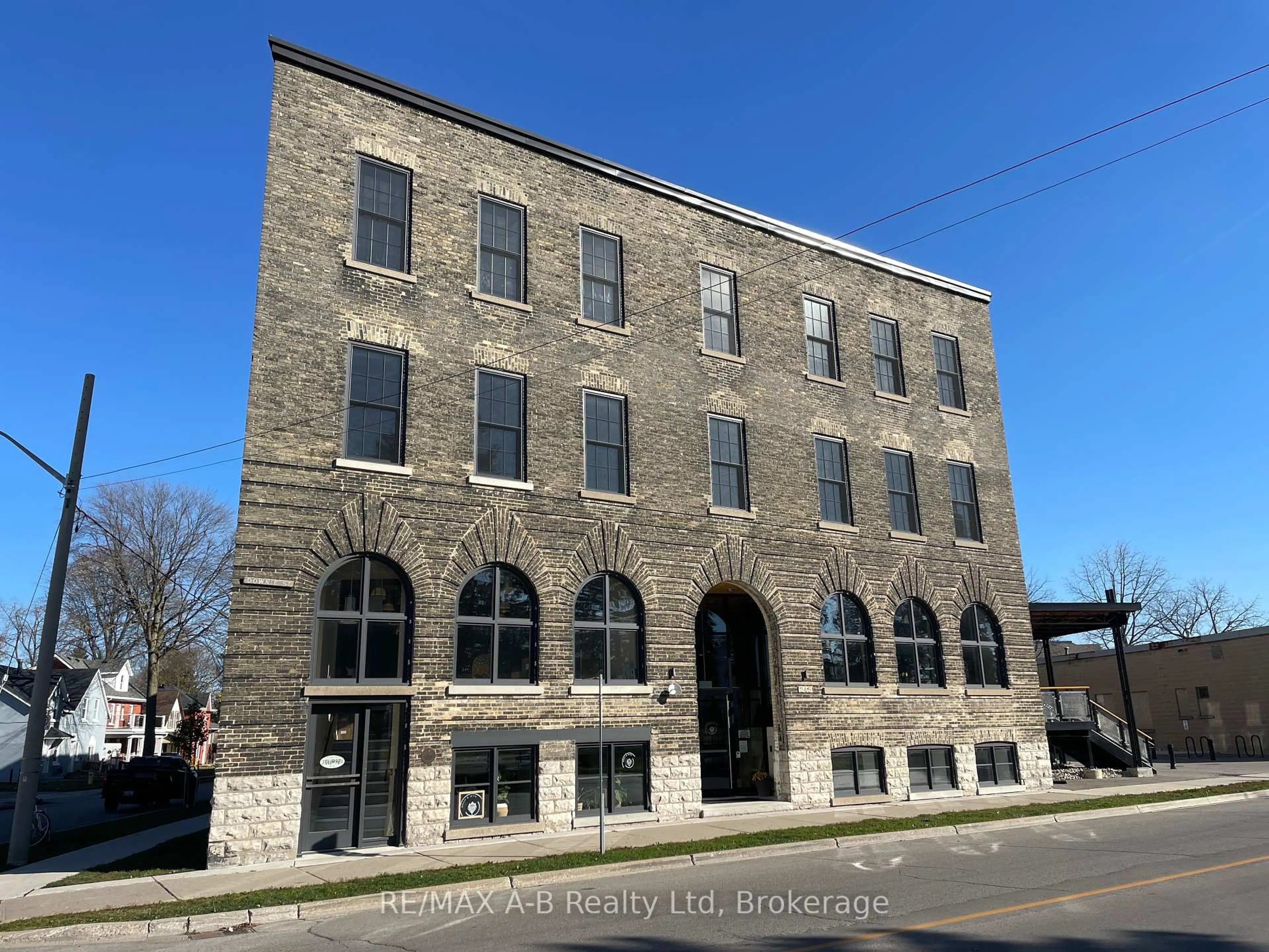 Home with brick exterior material, building for 245 Downie St #208, Stratford Ontario N5A 1X5