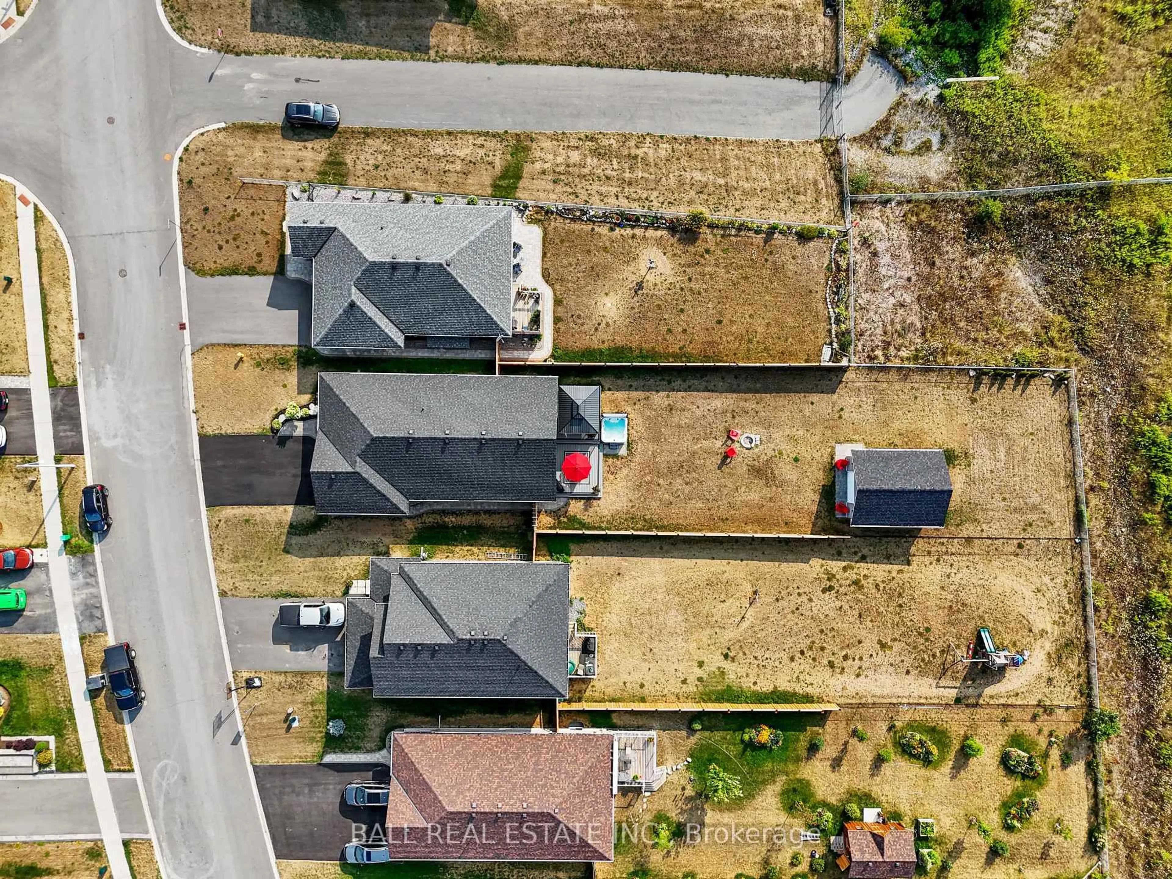 A pic from outside/outdoor area/front of a property/back of a property/a pic from drone, street for 3 Darrell Drain Cres, Asphodel-Norwood Ontario K0L 2V0