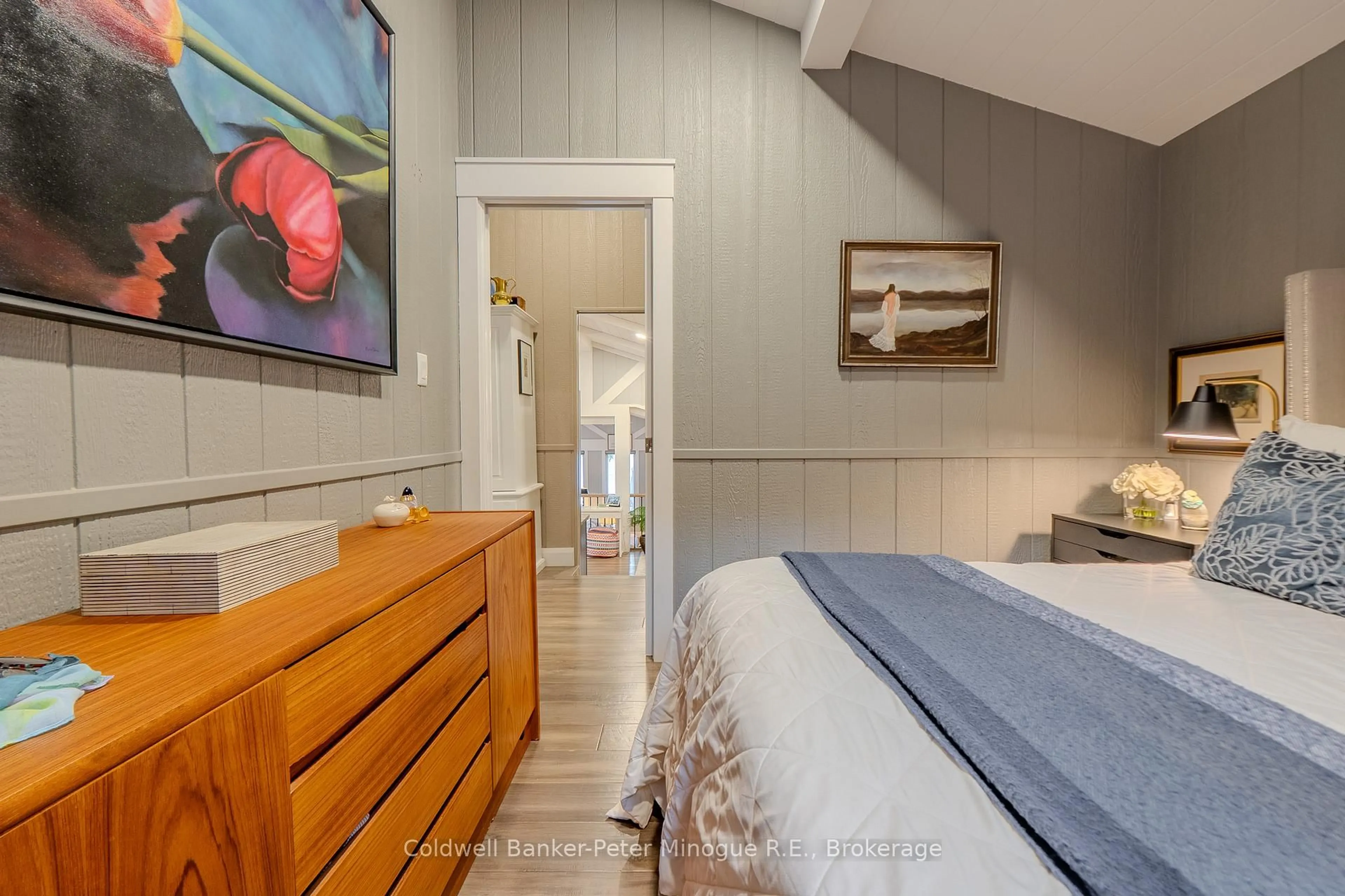 Bedroom with bed, unknown for 170 Northshore Rd, West Nipissing Ontario P0H 1M0