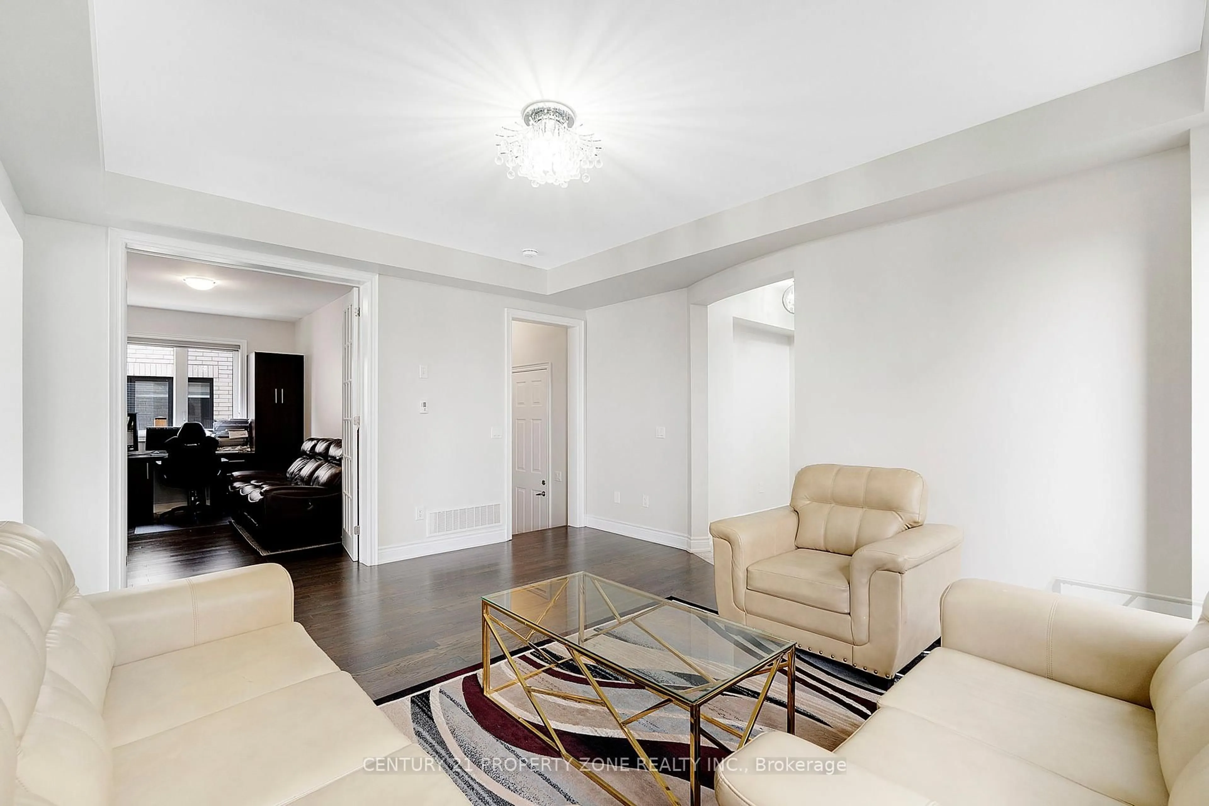Living room with furniture, unknown for 129 Prince Charles Cres, Woodstock Ontario N4T 0N1