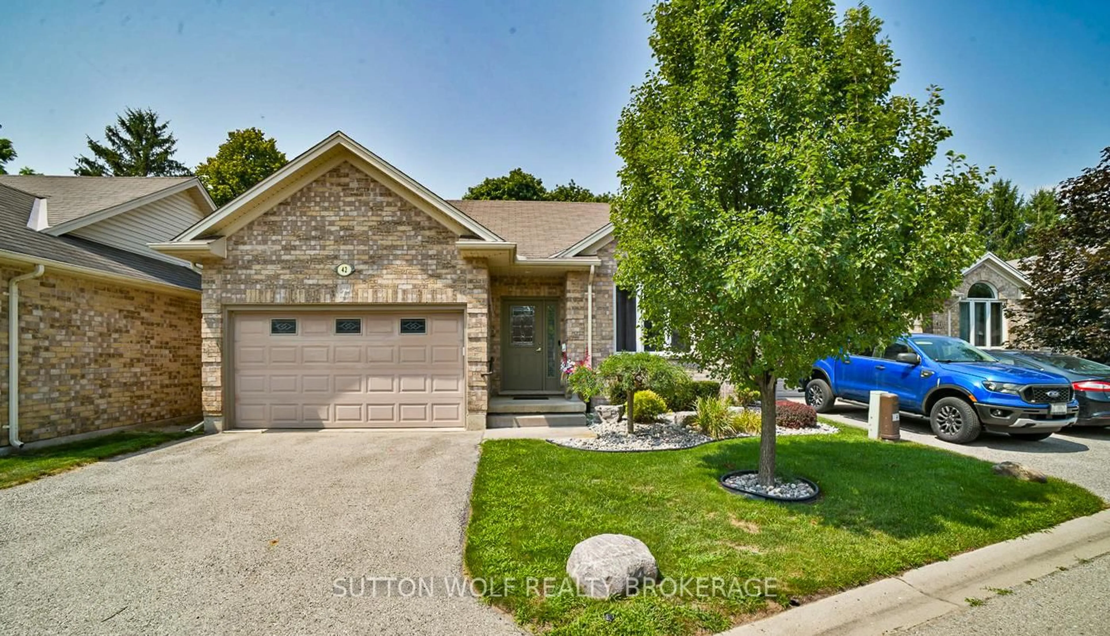 Home with brick exterior material, street for 375 Scott St #42, Strathroy-Caradoc Ontario N7G 4G7