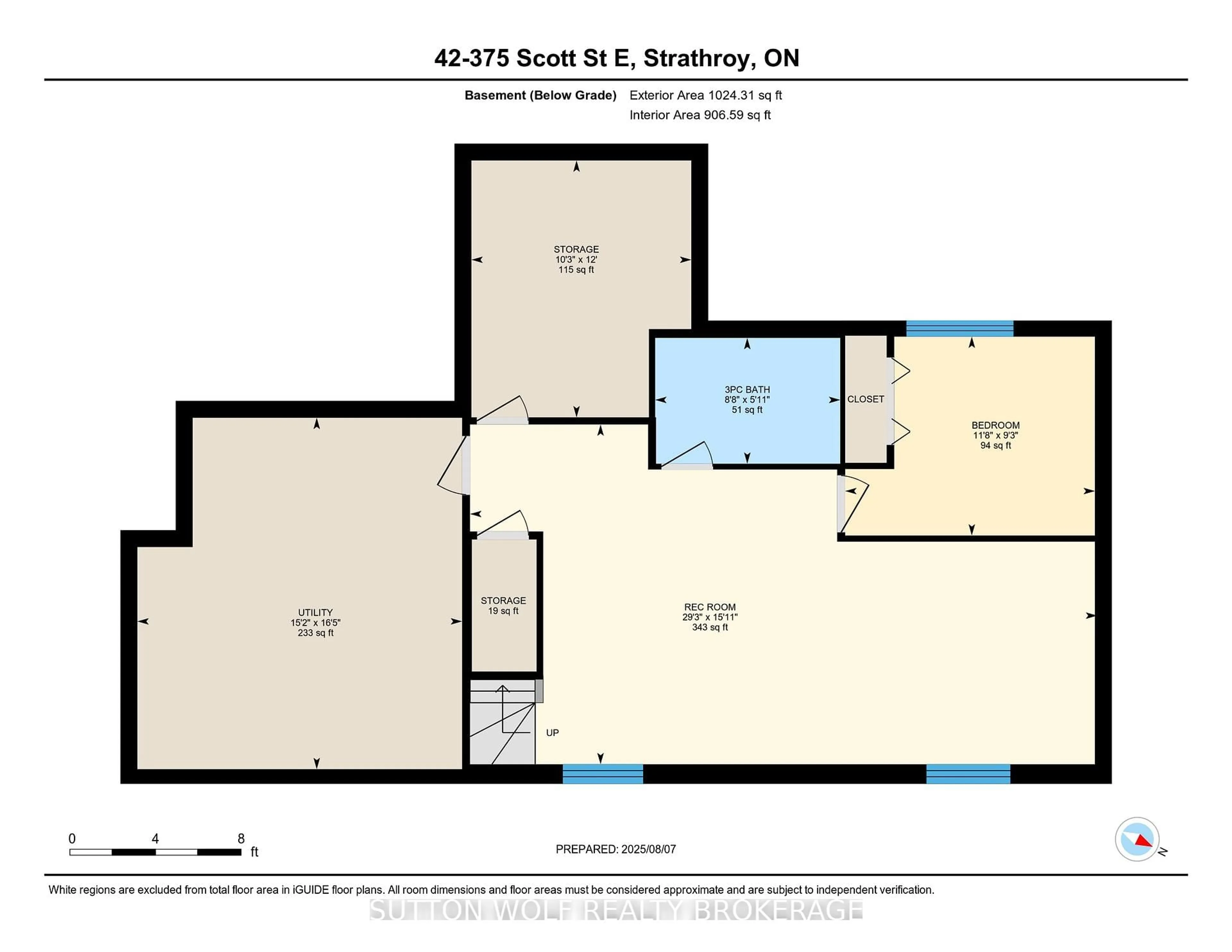 Floor plan for 375 Scott St #42, Strathroy-Caradoc Ontario N7G 4G7