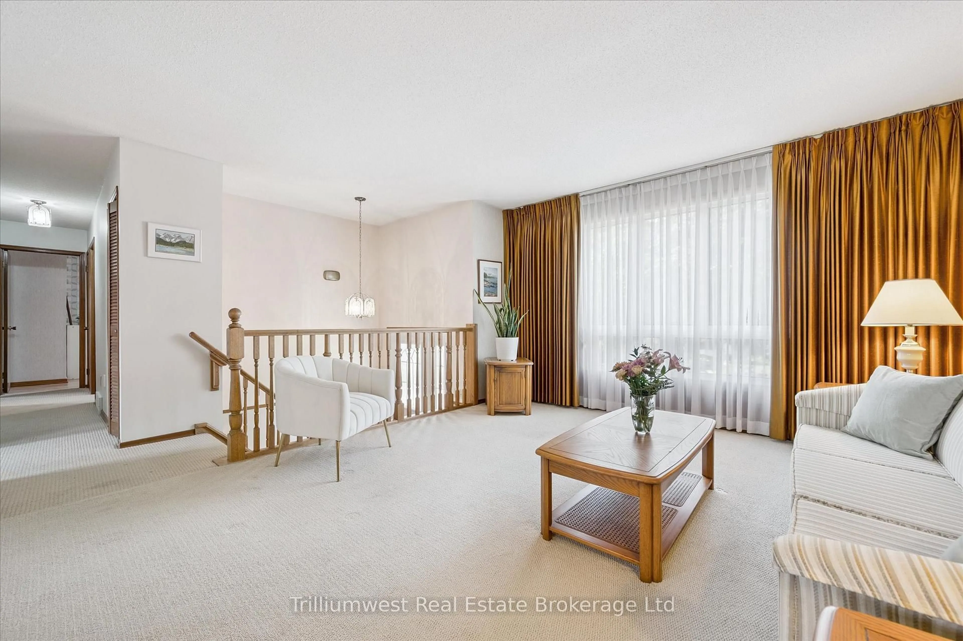 Living room with furniture, unknown for 402 Heritage Dr, Kitchener Ontario N2B 3M9