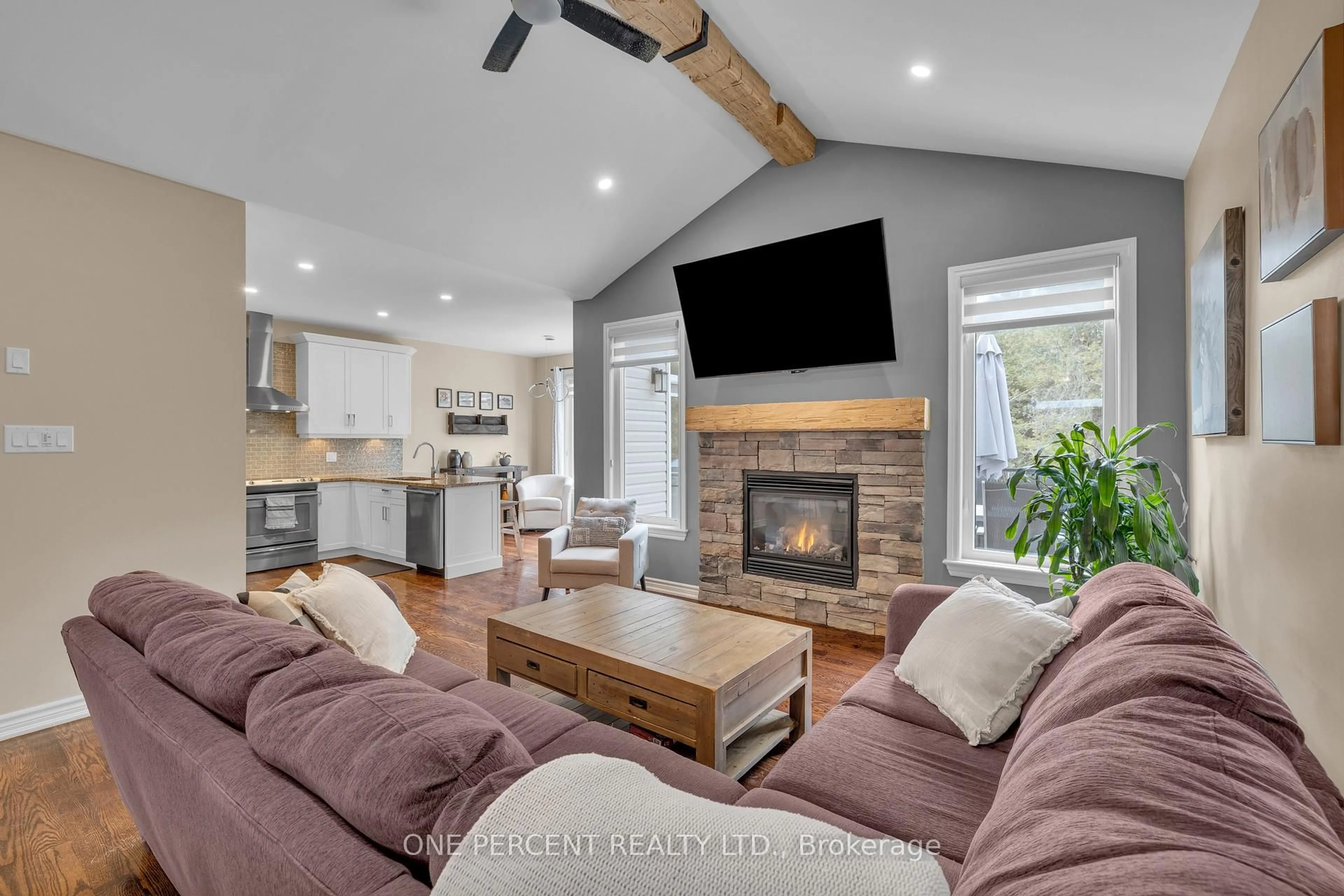 Living room with furniture, unknown for 155 Stonewood Dr, Carleton Place Ontario K7C 3P2