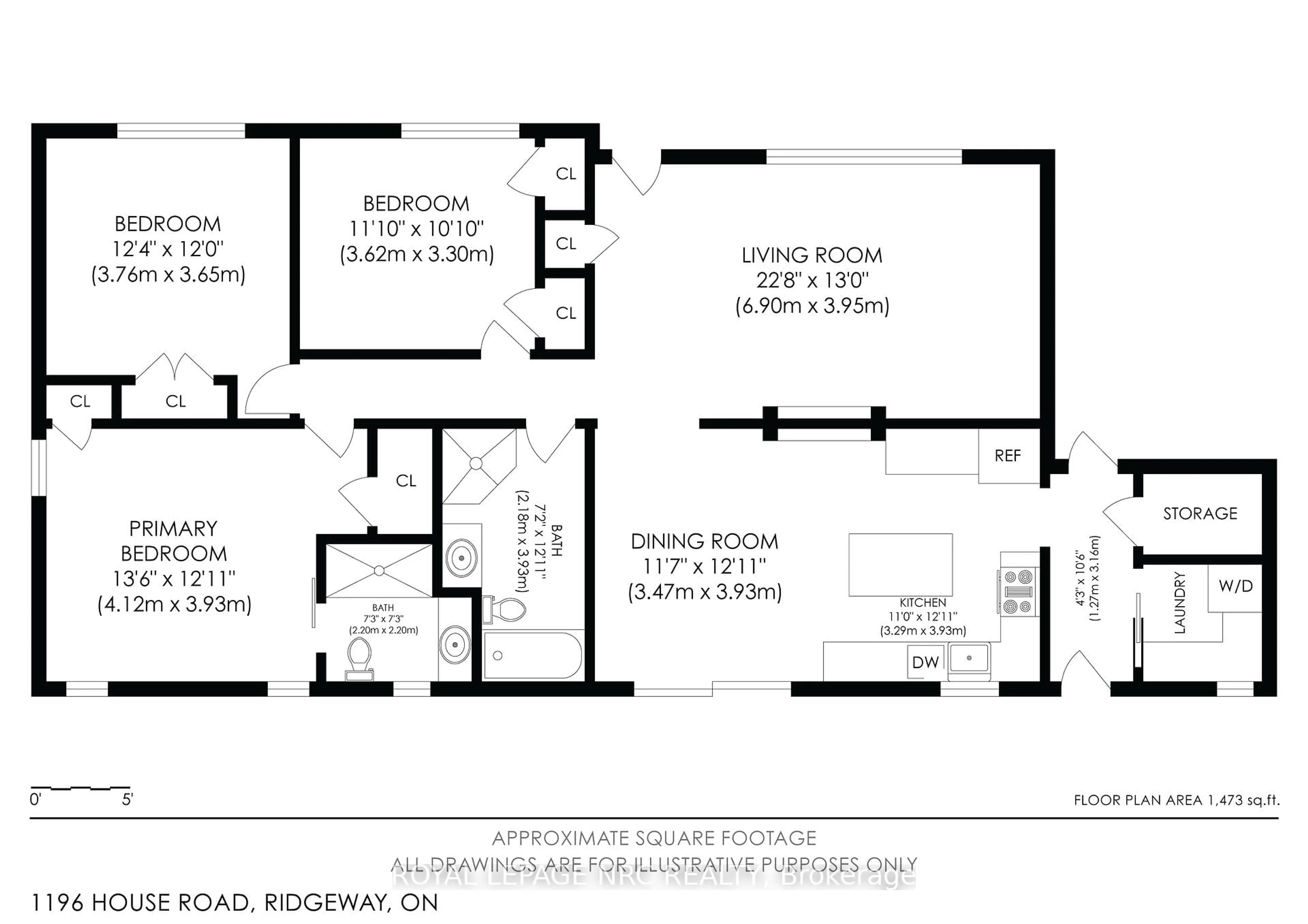 Floor plan for 1196 House Rd, Fort Erie Ontario L0S 1N0