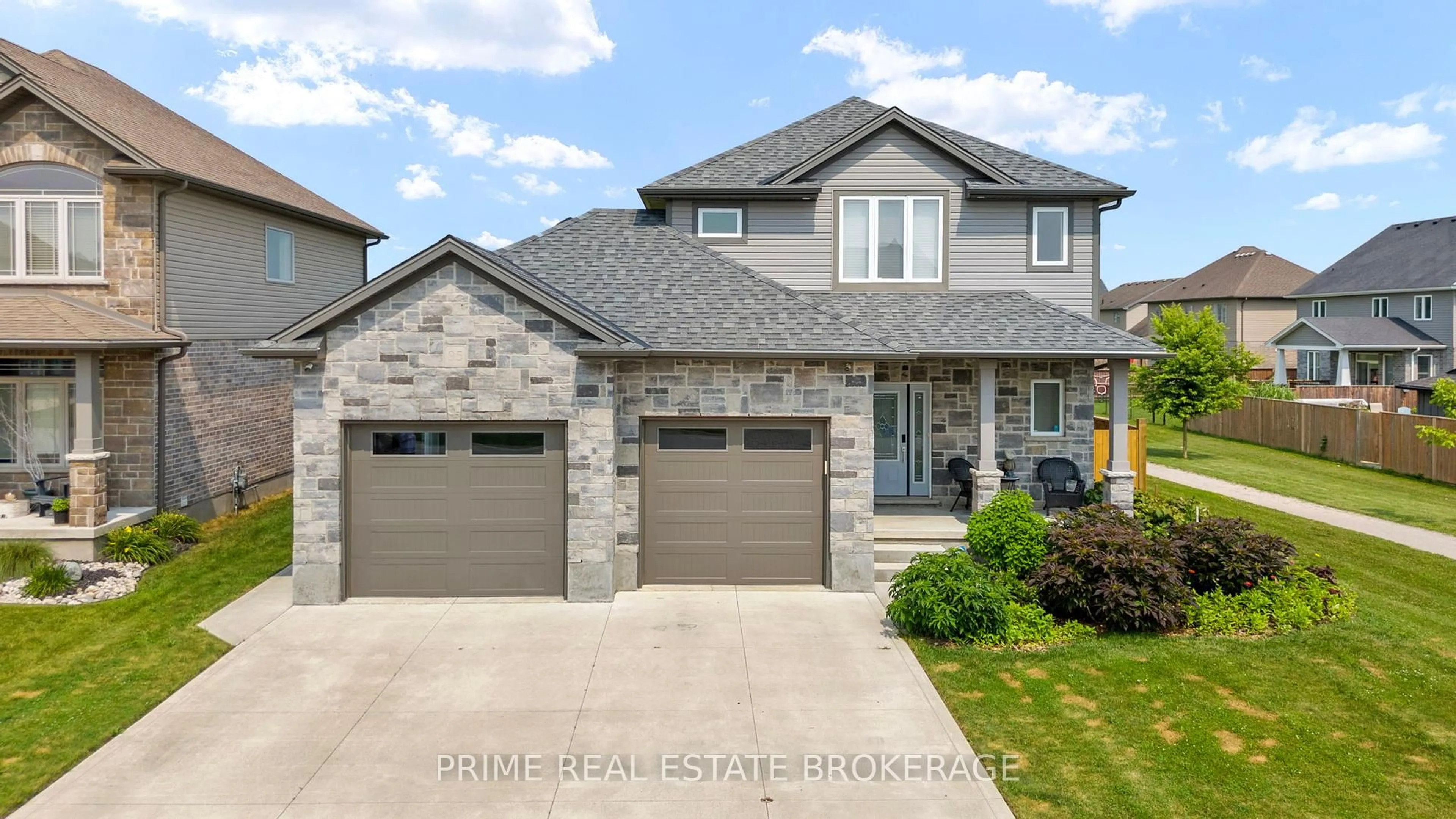 Home with brick exterior material, street for 95 Boyd Blvd, Zorra Ontario N0M 2M0