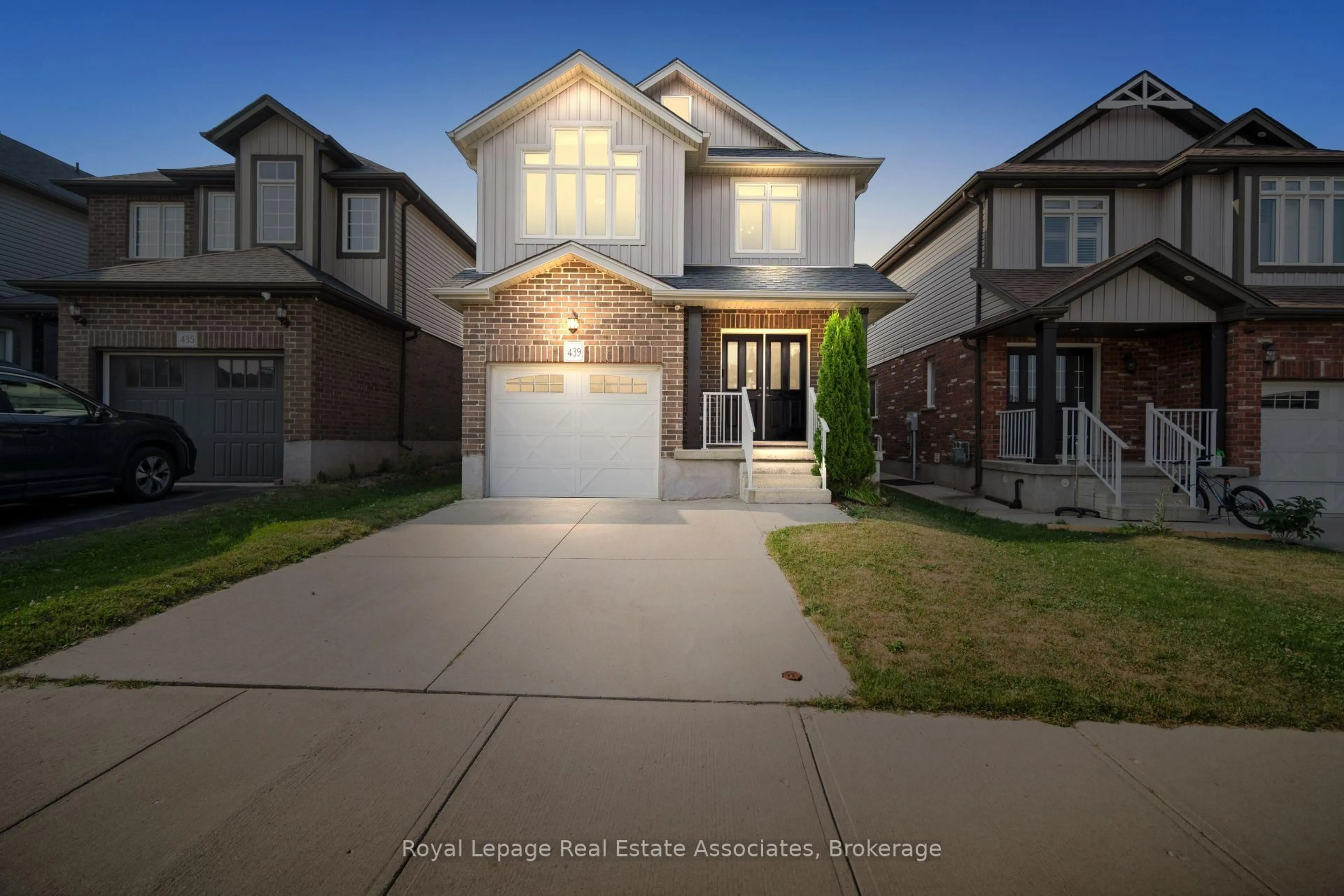 Home with brick exterior material, street for 439 Moorlands Cres, Kitchener Ontario N2P 0C9