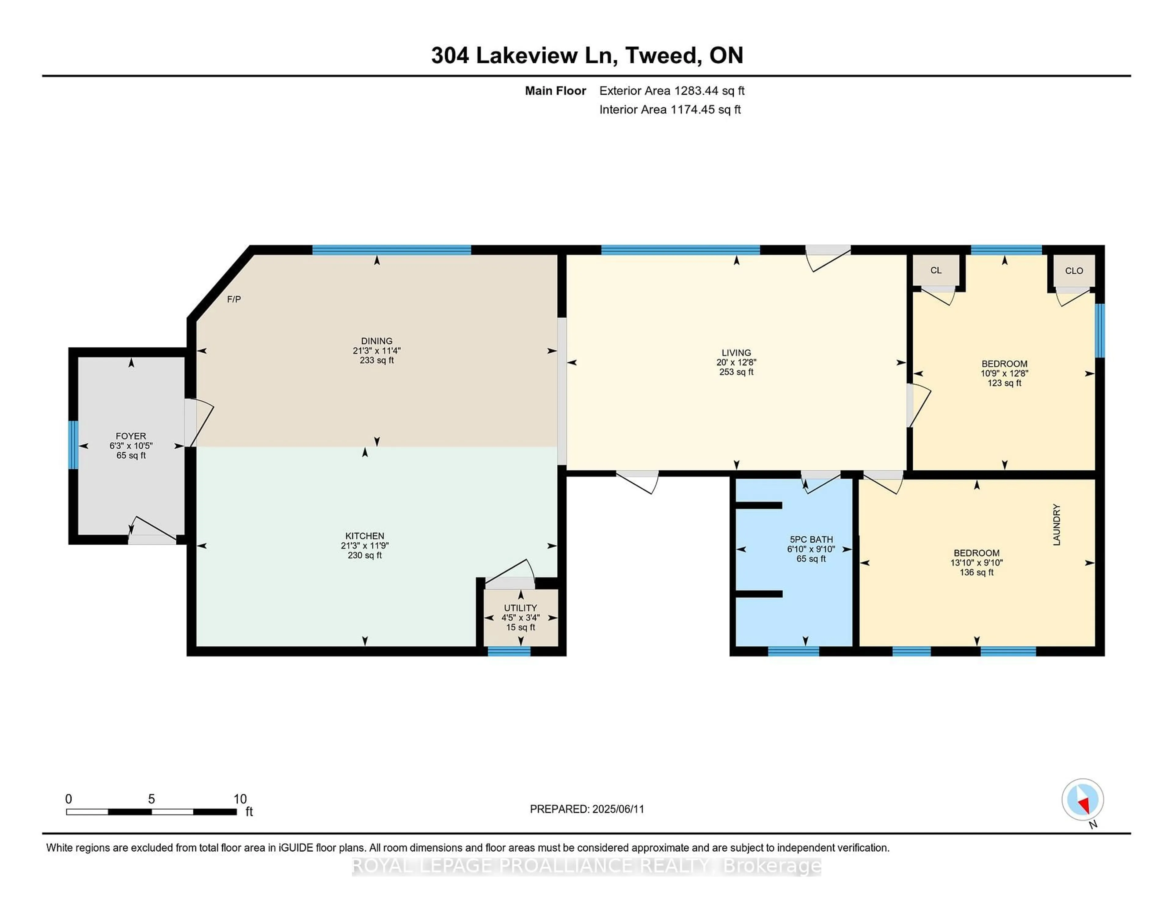 Floor plan for 304 Lakeview Lane, Tweed Ontario K0K 3J0