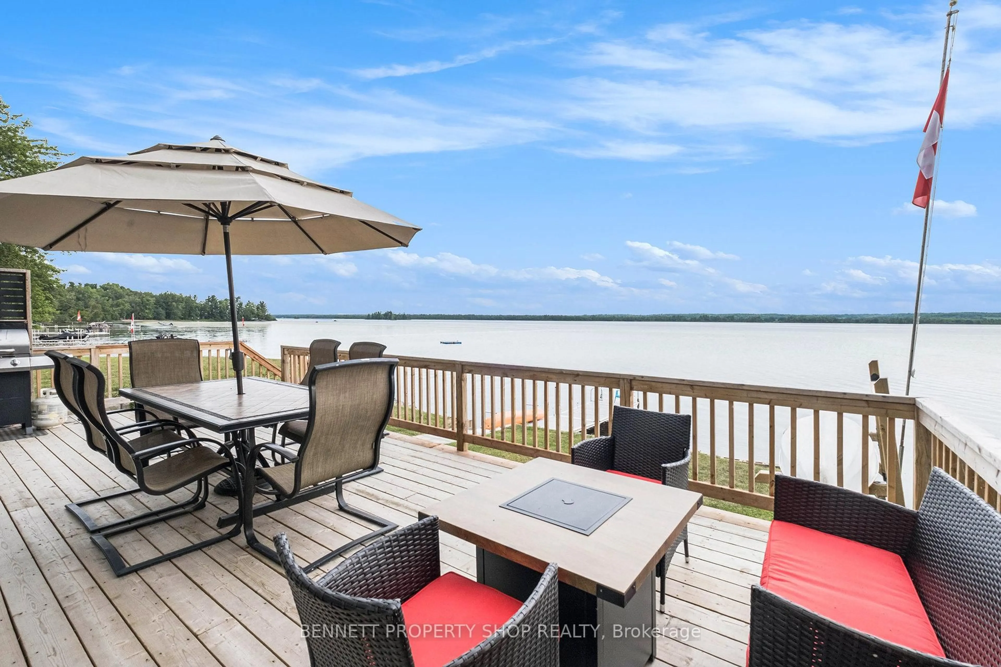 Patio, water/lake/river/ocean view for 3020 Black Bay Lane, R.R. #5 Lane, Renfrew Ontario K7V 3Z8