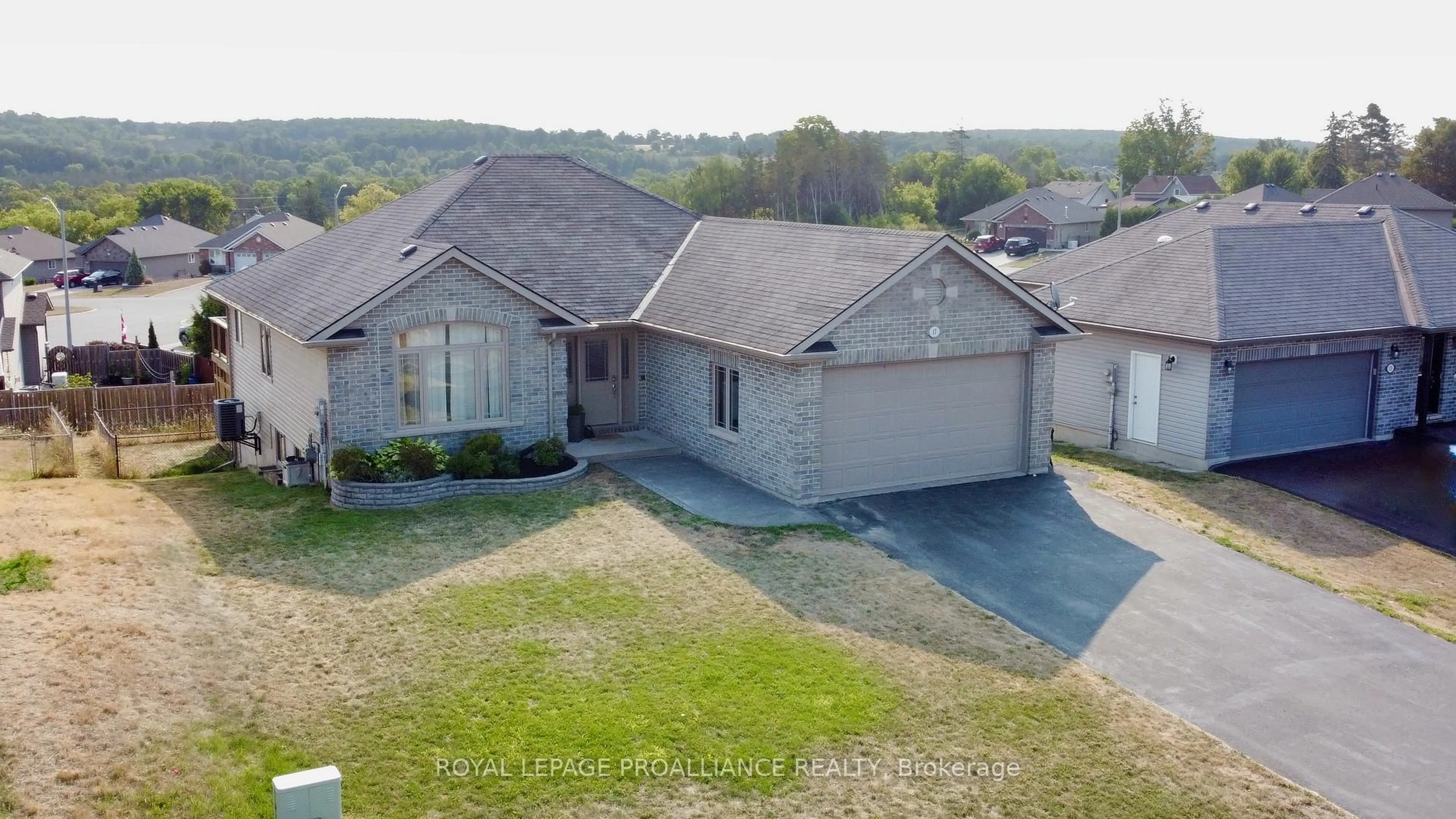 A pic from outside/outdoor area/front of a property/back of a property/a pic from drone, street for 17 Rosewood Dr, Hastings Ontario K0K 2C0