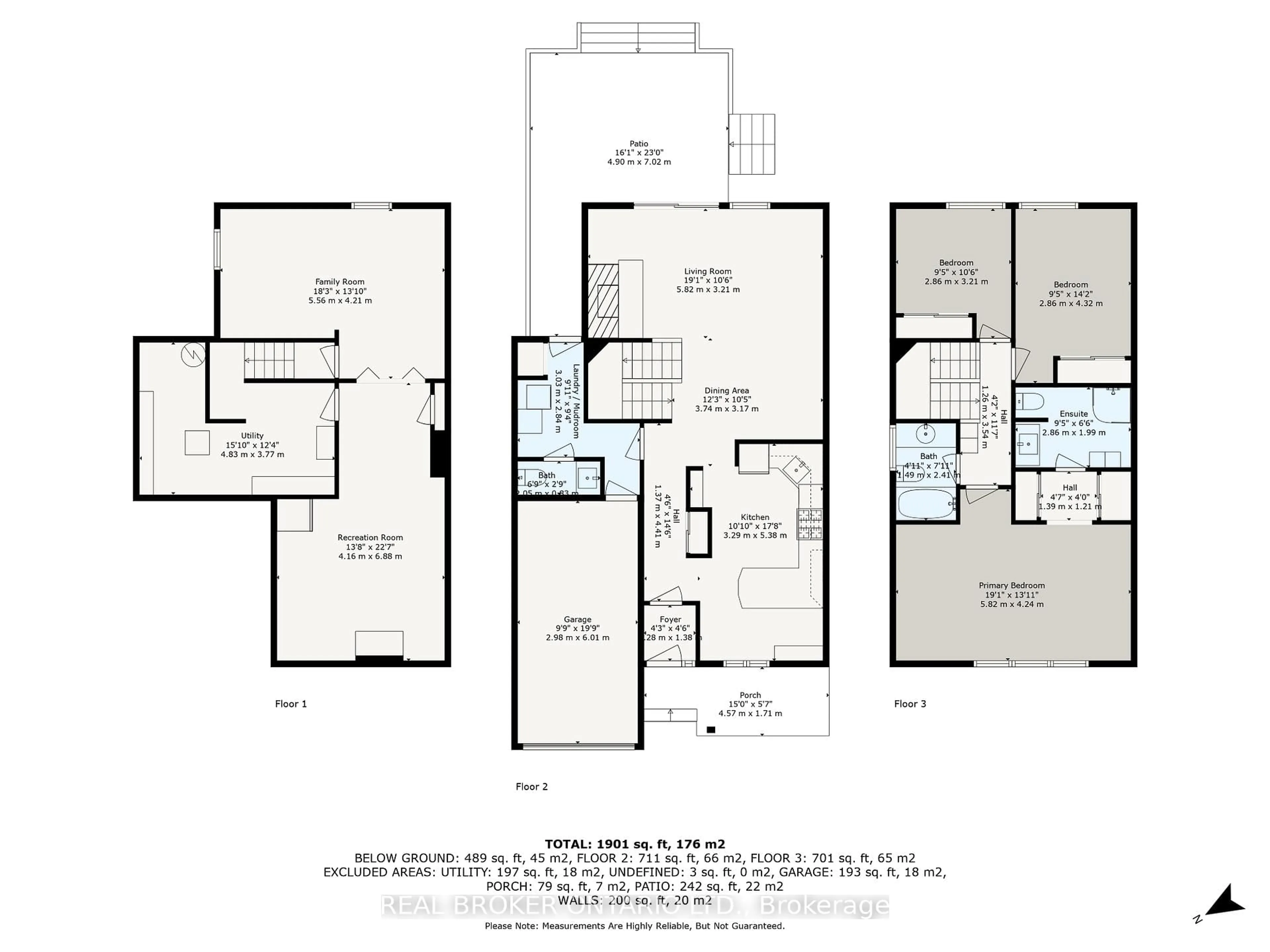 Floor plan for 148 Burnett's Grove Circ, Ottawa Ontario K2J 1S9