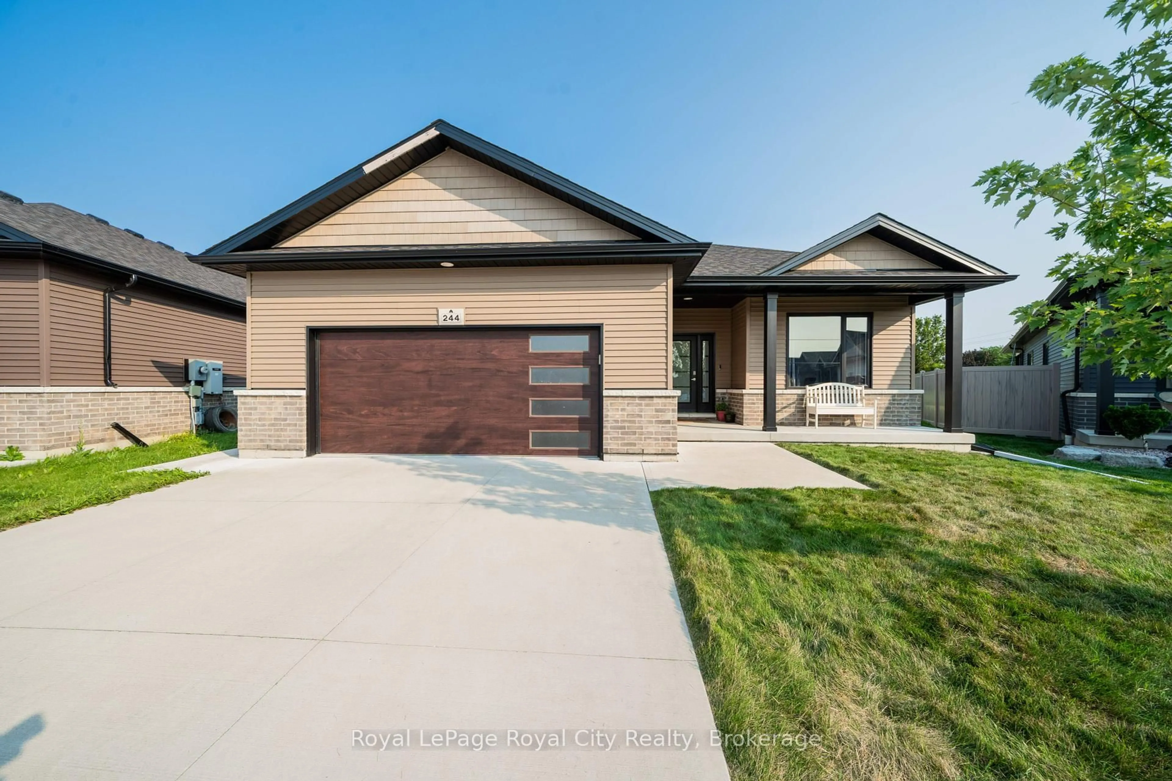 Home with brick exterior material, street for 244 Moonstone Cres, Chatham-Kent Ontario N7M 0S1