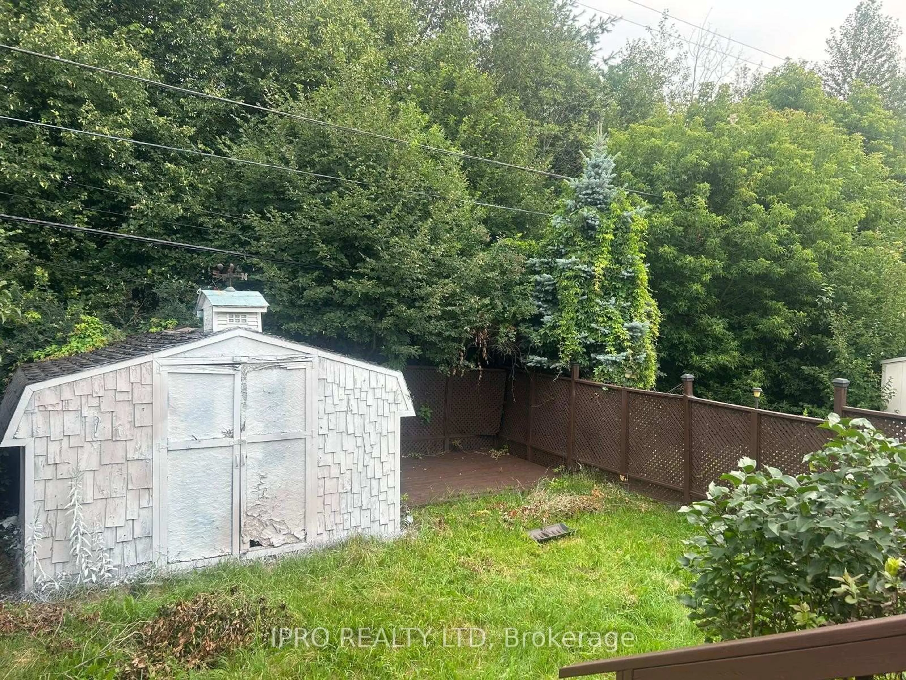 A pic from outside/outdoor area/front of a property/back of a property/a pic from drone, forest/trees view for 155 Shelley Dr, Greater Sudbury Ontario P3A 2S6