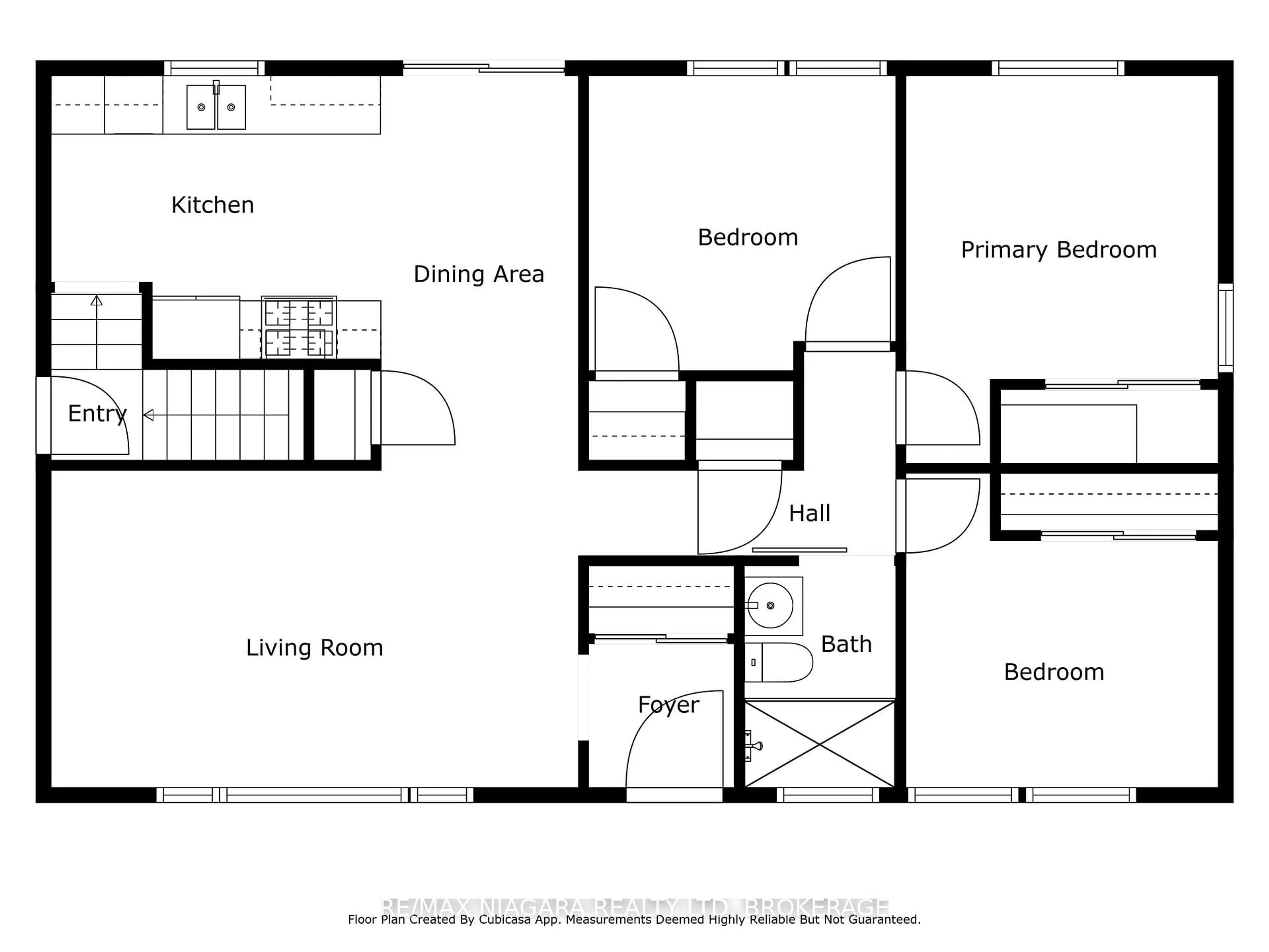 Floor plan for 6000 Mayfair Dr, Niagara Falls Ontario L2J 1V6