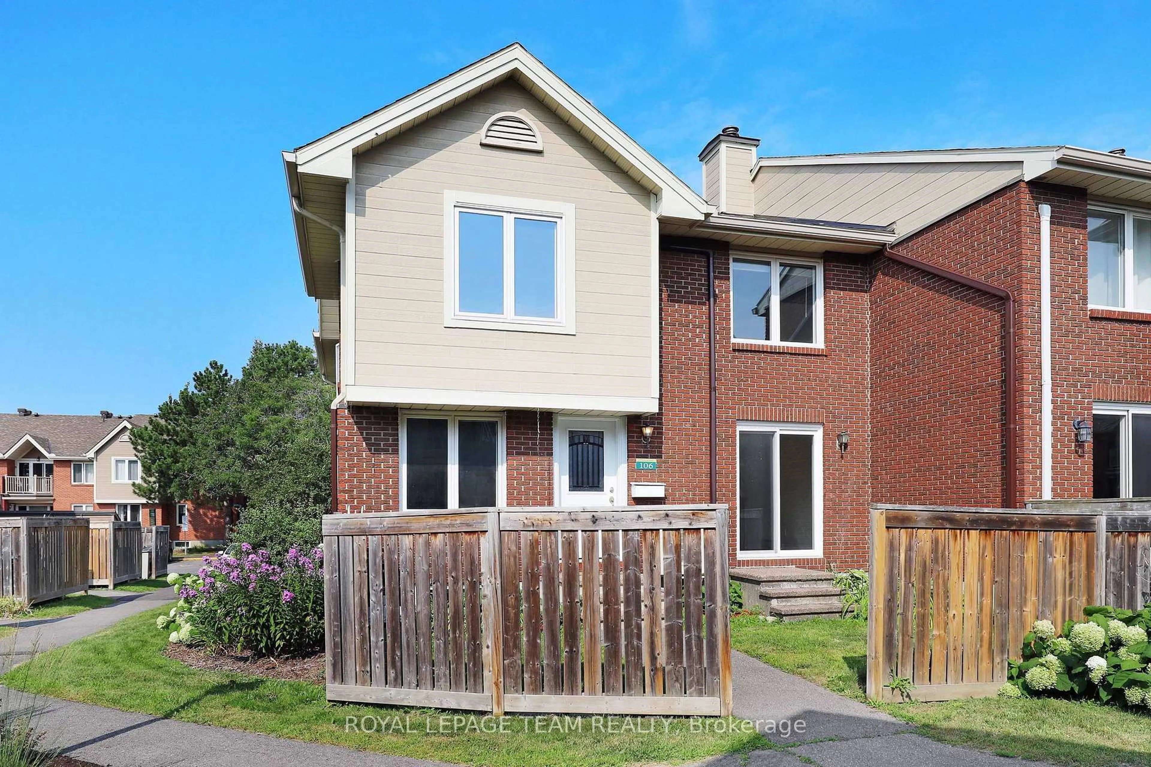Home with brick exterior material, street for 1770 Cabaret Lane #106, Orleans Ontario K4A 2G1