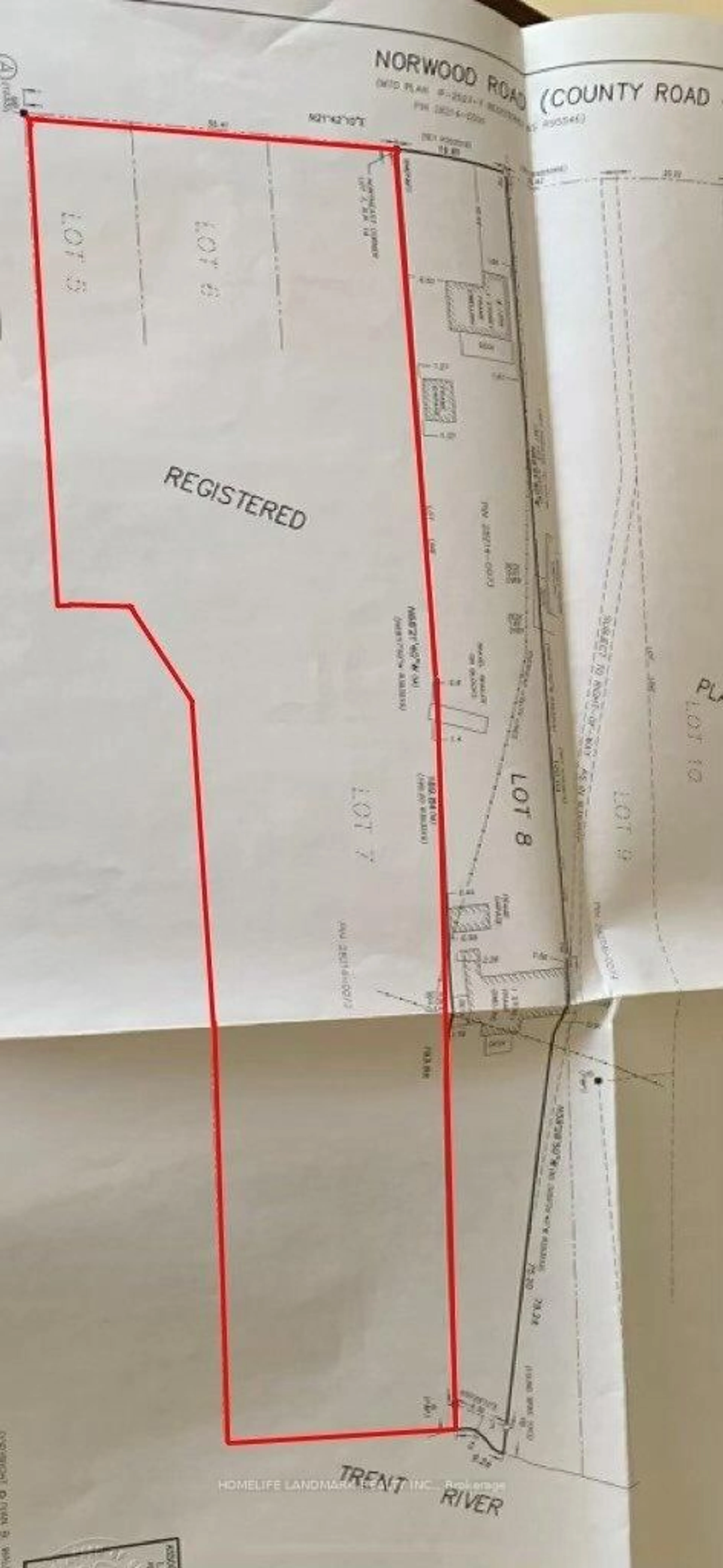 Picture of a map for 1355 County Rd 45, Asphodel-Norwood Ontario K0L 2V0