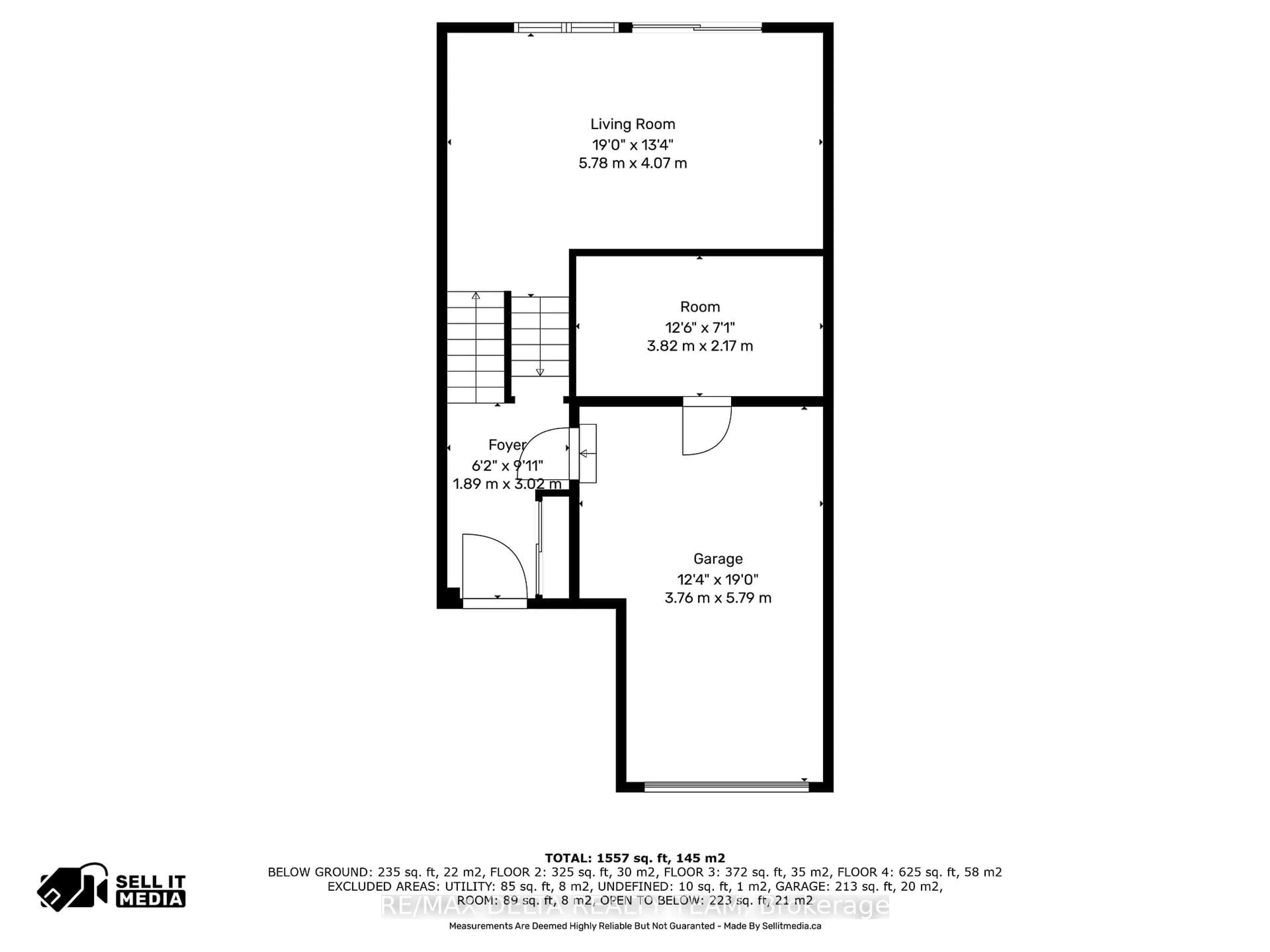 Floor plan for 2115 Erinbrook Cres #49, Ottawa Ontario K1B 4J5