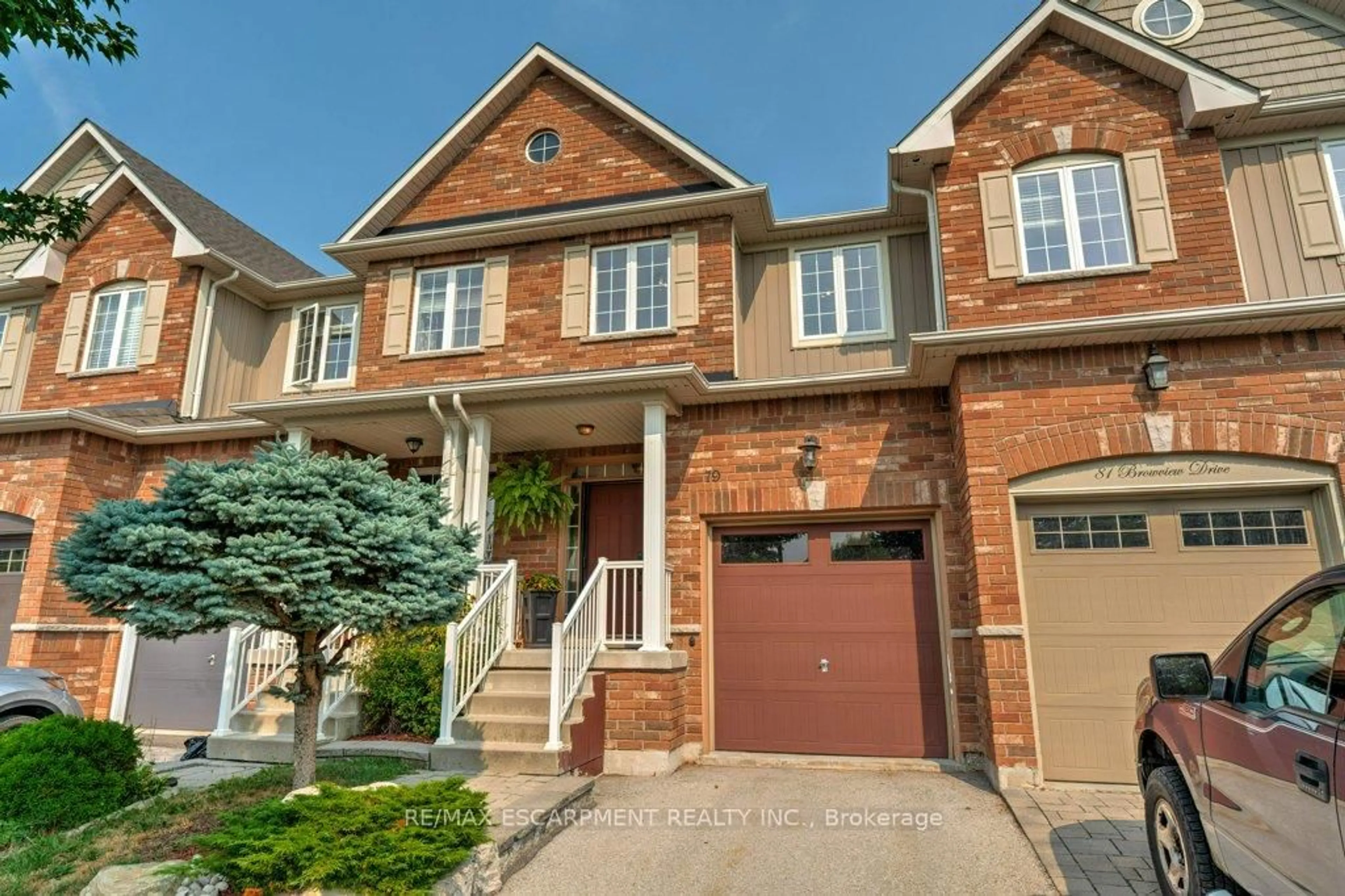 Home with brick exterior material, street for 79 Browview Dr, Hamilton Ontario L8B 0R2