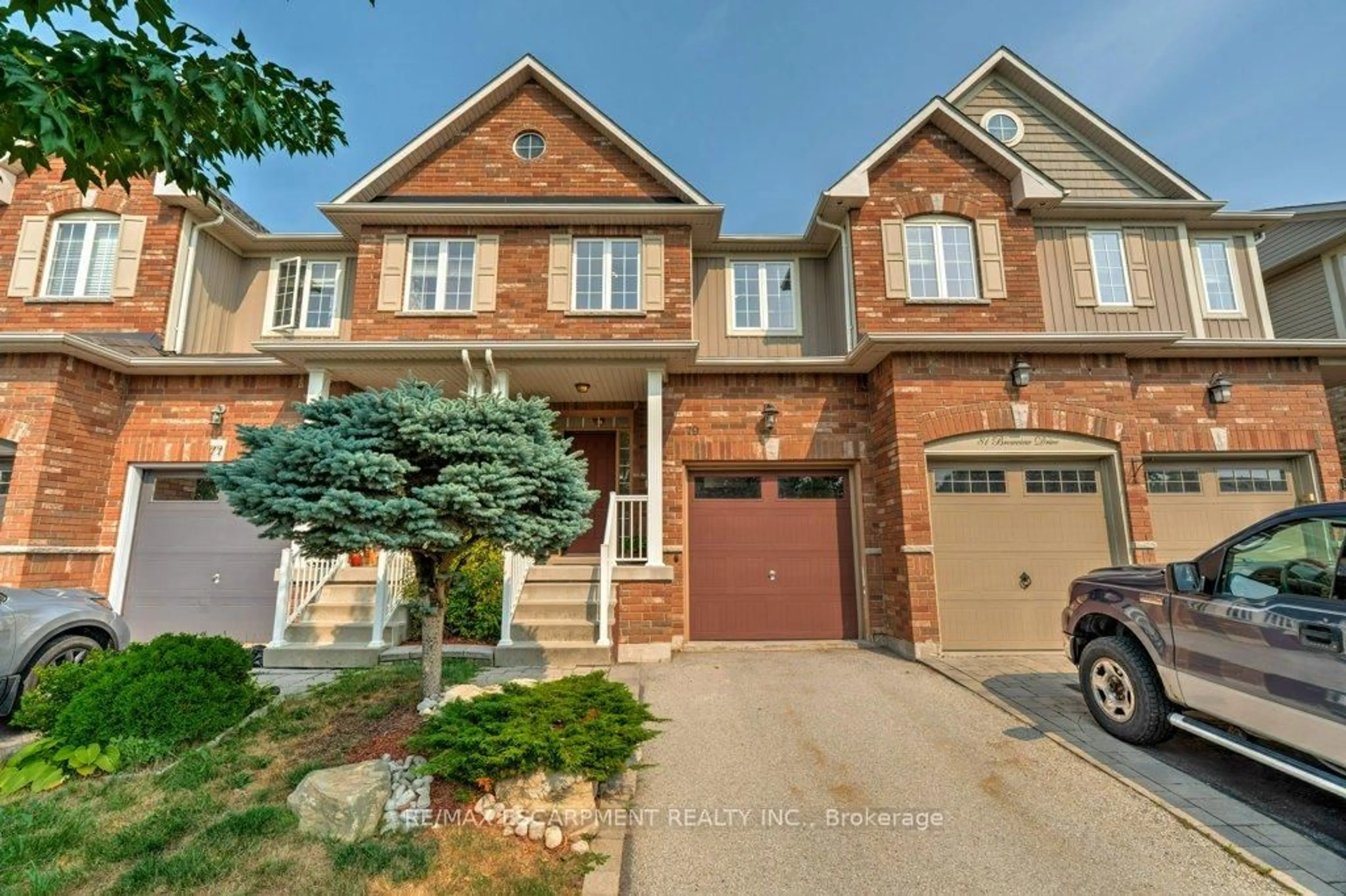Home with brick exterior material, street for 79 Browview Dr, Hamilton Ontario L8B 0R2