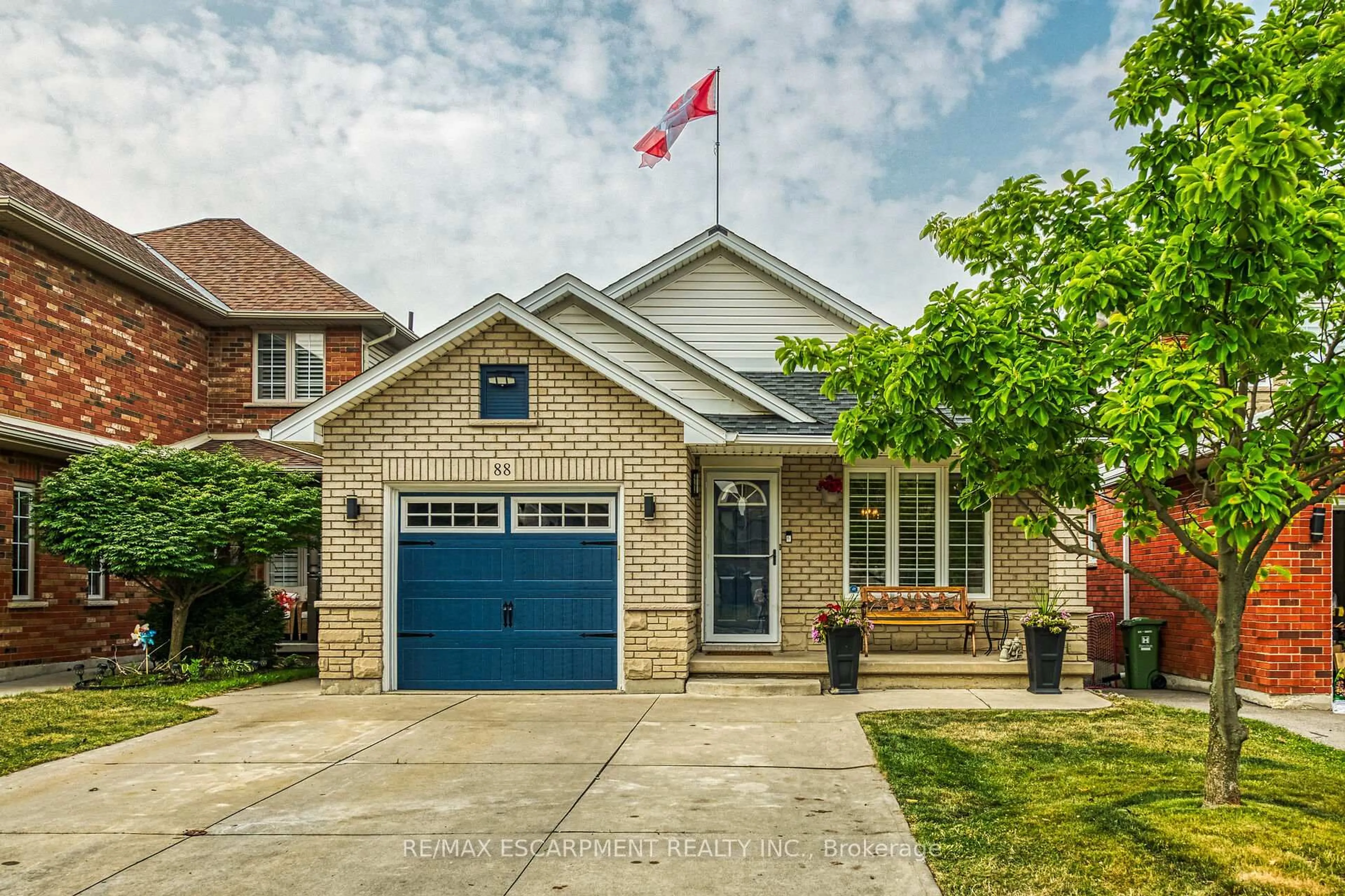 Home with brick exterior material, street for 88 Redfern Ave, Hamilton Ontario L9C 7S6