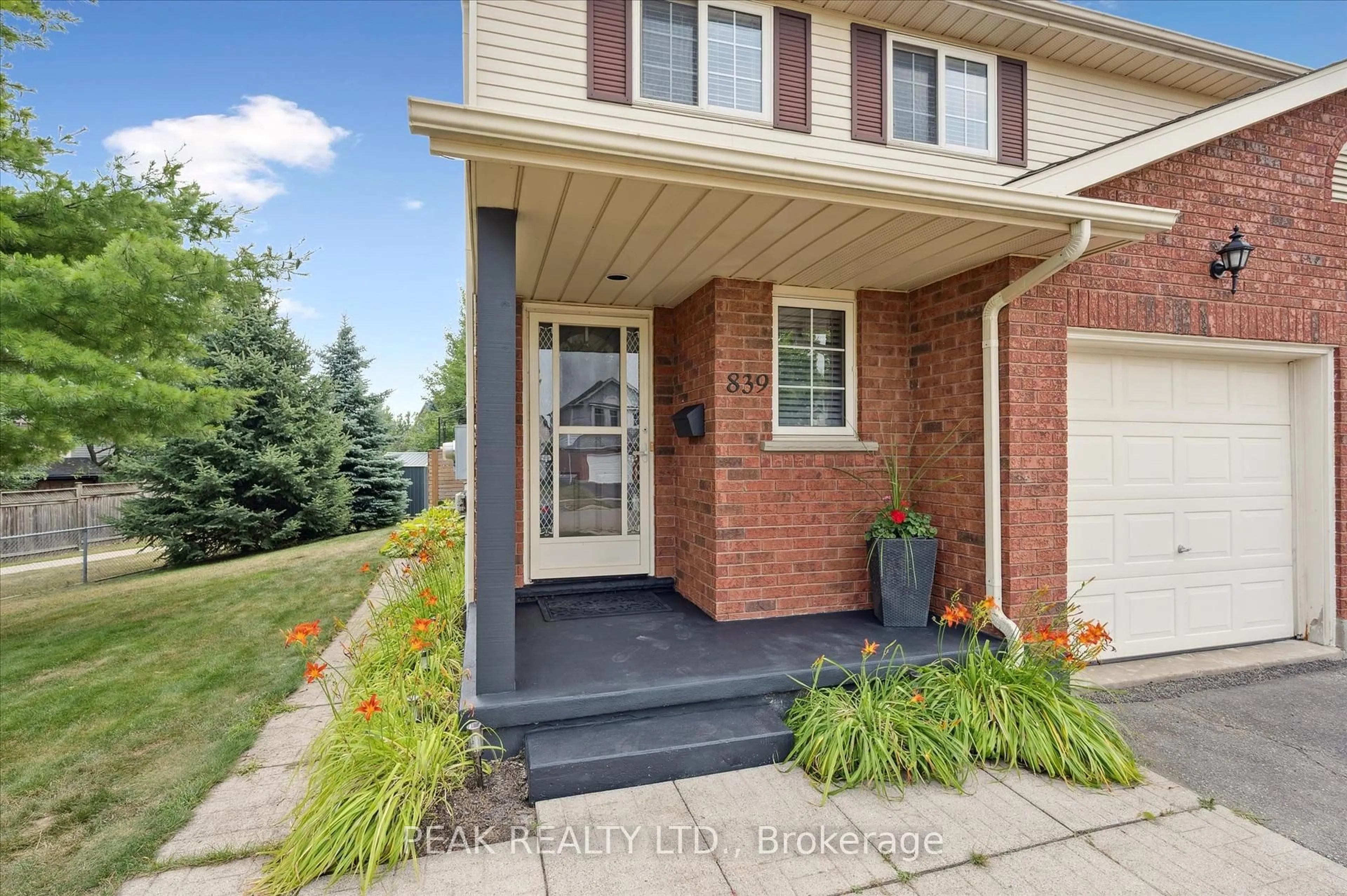 Home with brick exterior material, street for 839 Fairway Cres, Kitchener Ontario N2A 4B4