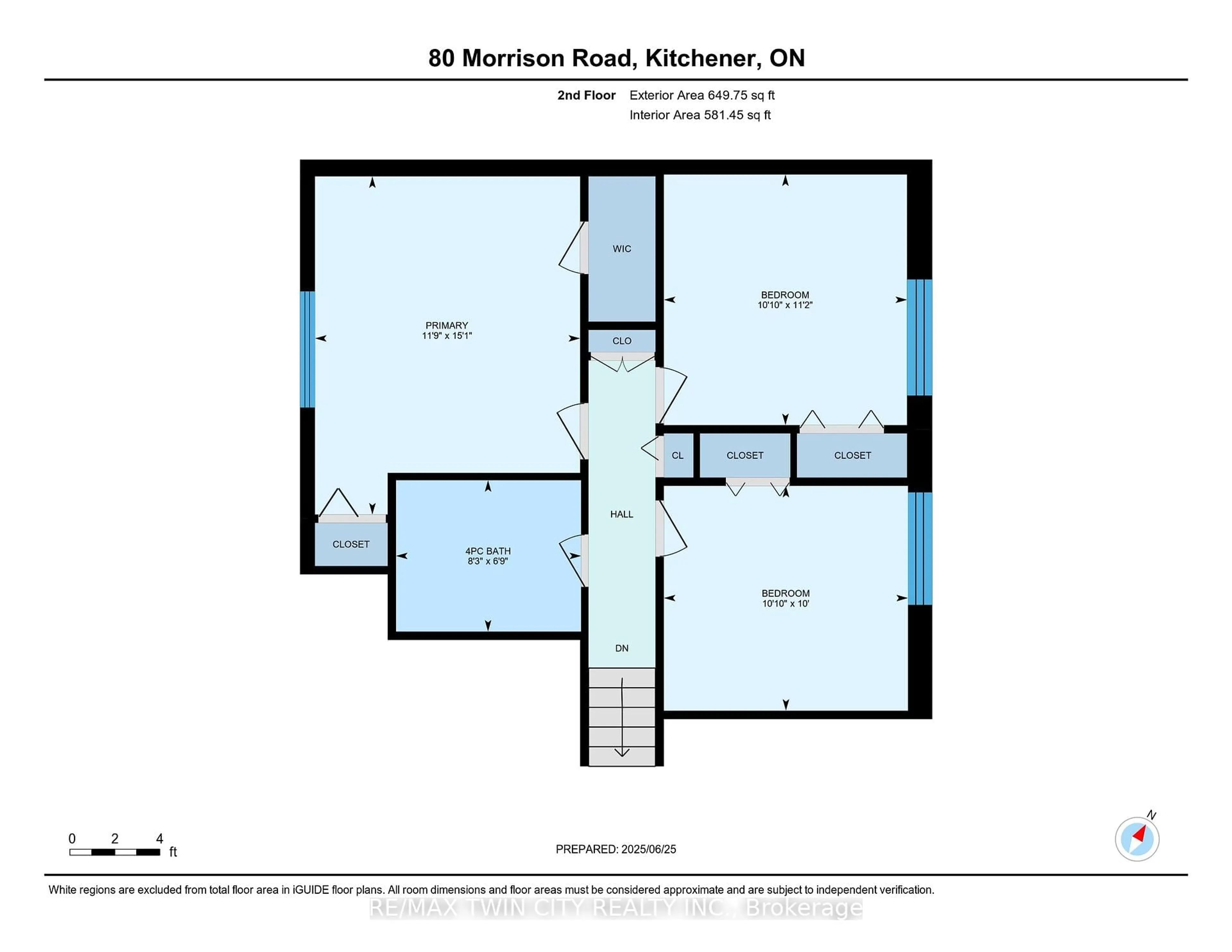 Floor plan for 80 MORRISON Rd, Kitchener Ontario N2A 2W7