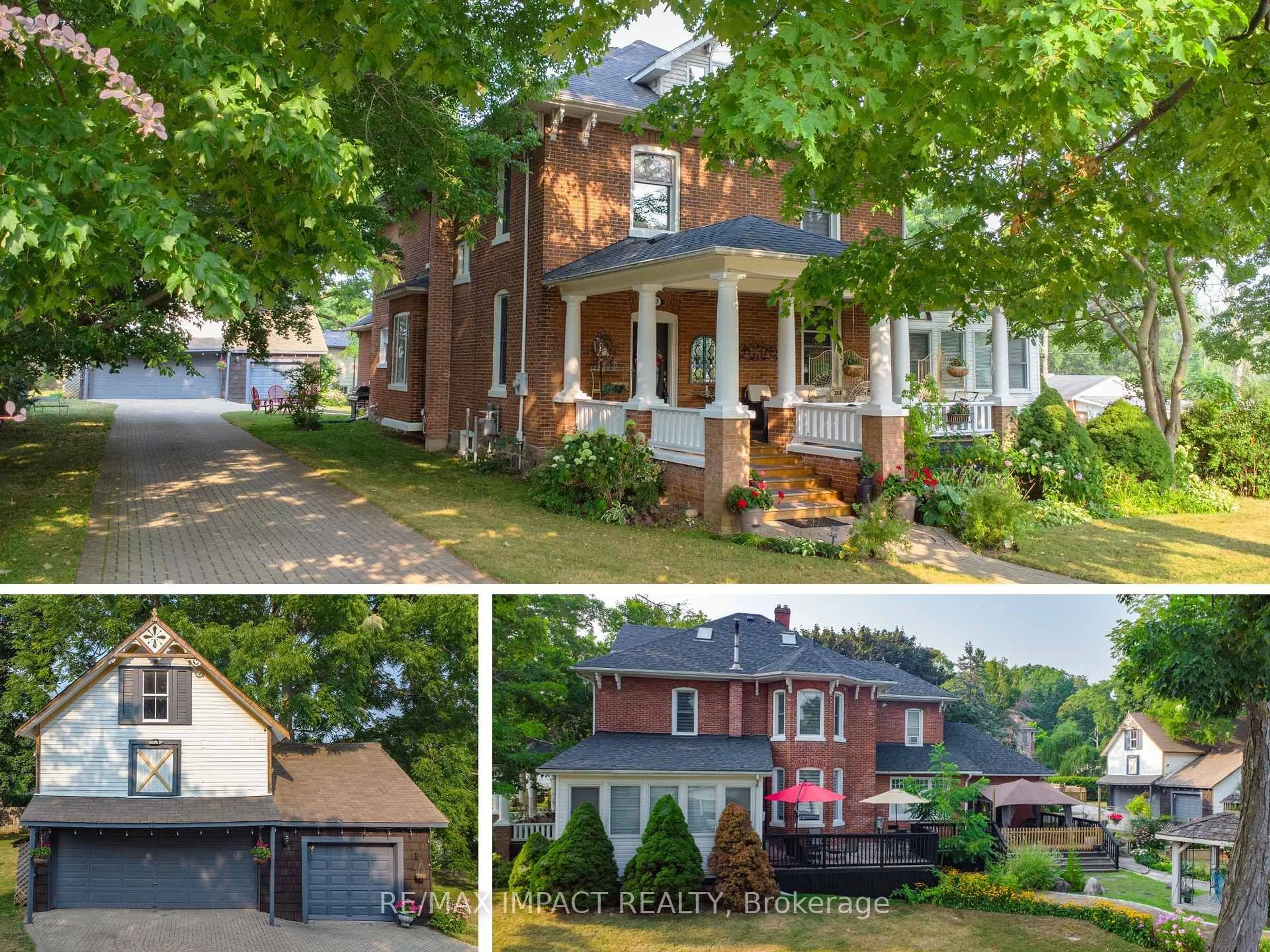 A pic from outside/outdoor area/front of a property/back of a property/a pic from drone, street for 33 Division St, Cramahe Ontario K0K 1S0