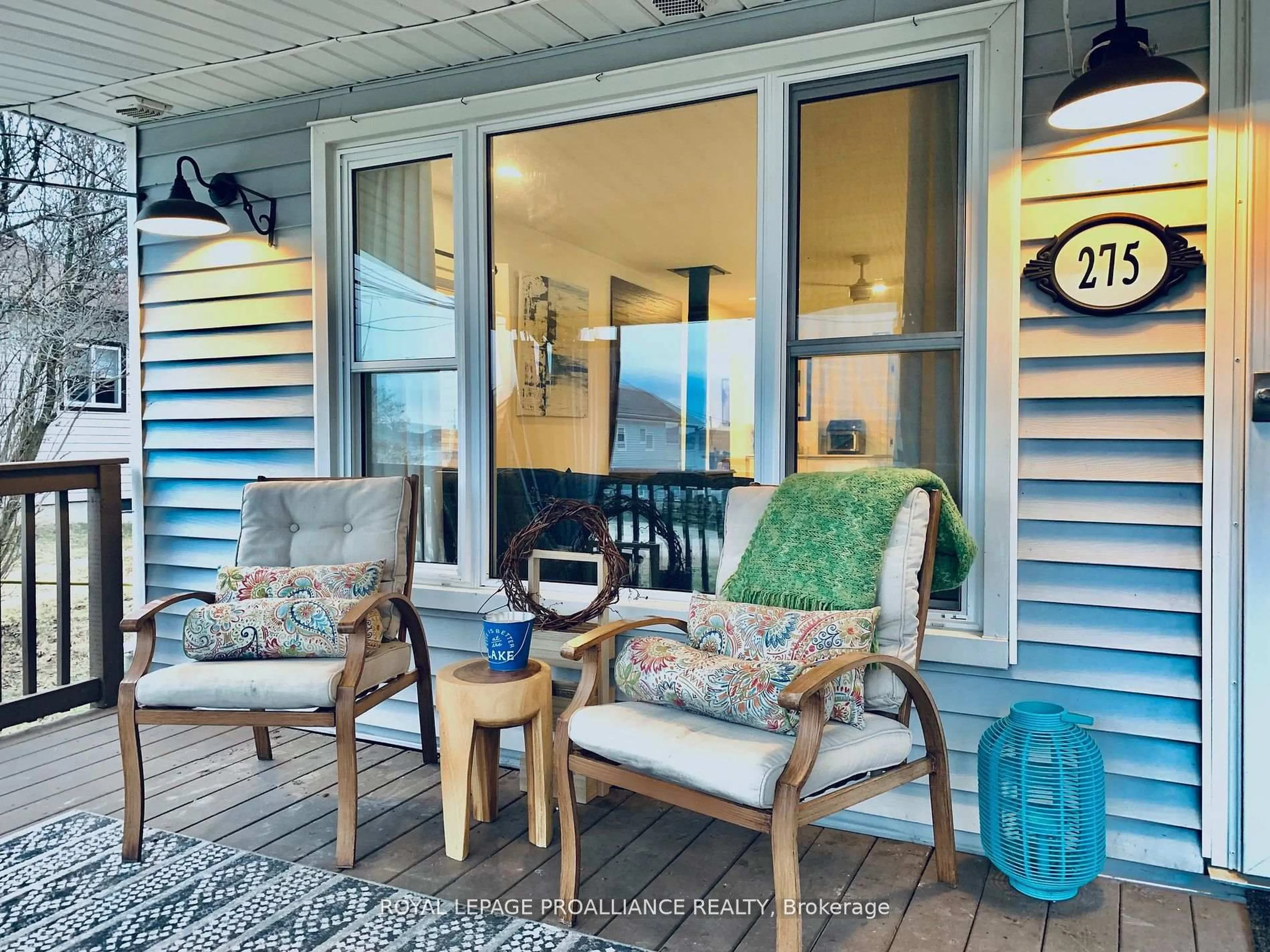 Patio, water/lake/river/ocean view for 5139 Halstead Beach Rd #275, Hamilton Township Ontario K0L 1E0