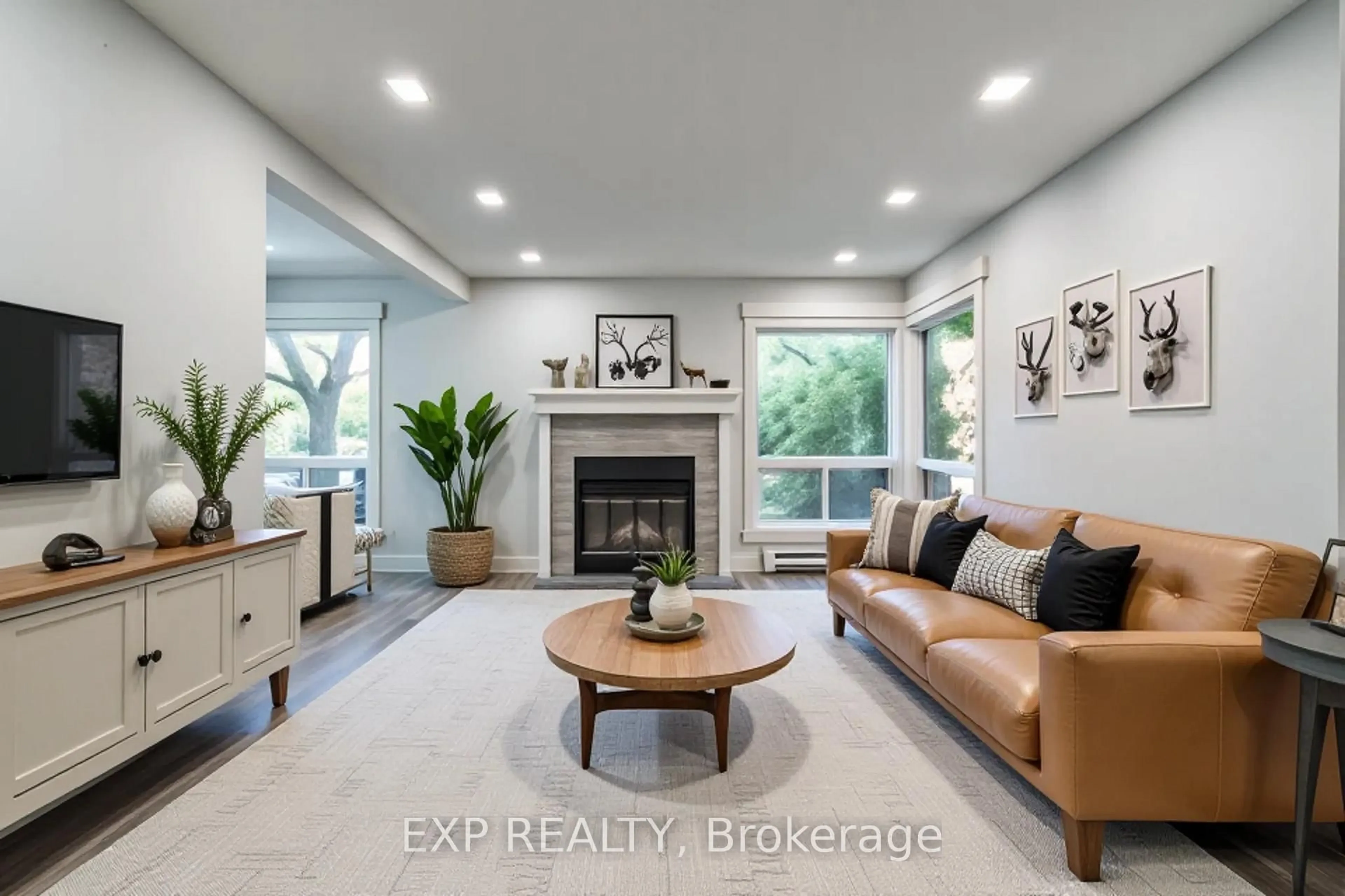 Living room with furniture, unknown for 268 Presland Rd #1, Ottawa Ontario K1K 2B8