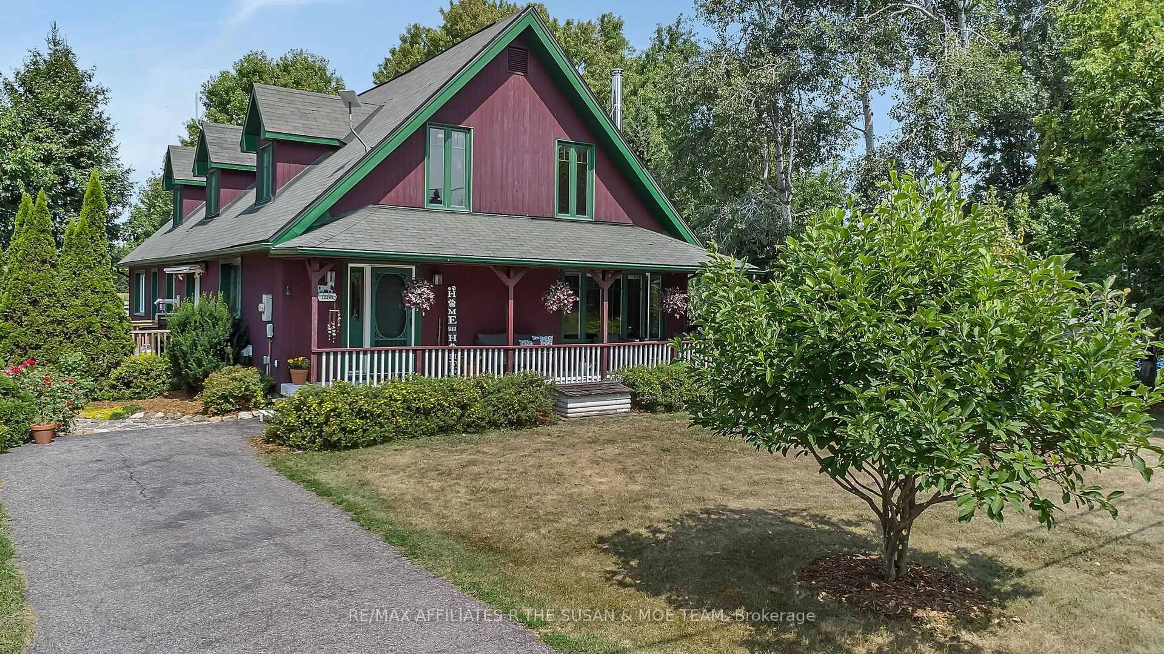 A pic from outside/outdoor area/front of a property/back of a property/a pic from drone, street for 12305 Ormond Rd, North Dundas Ontario K0C 2K0
