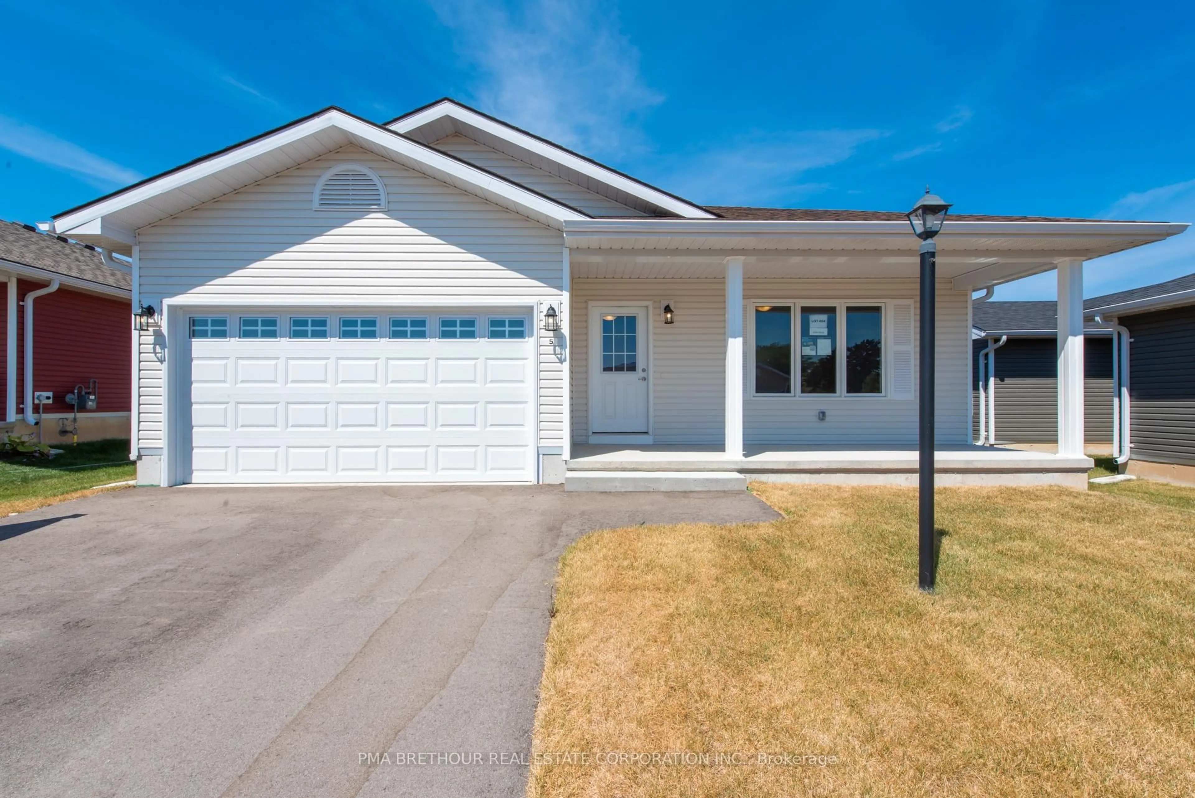 Home with vinyl exterior material, street for 5 Lake Dr, Ashfield-Colborne-Wawanosh Ontario N7A 0C6
