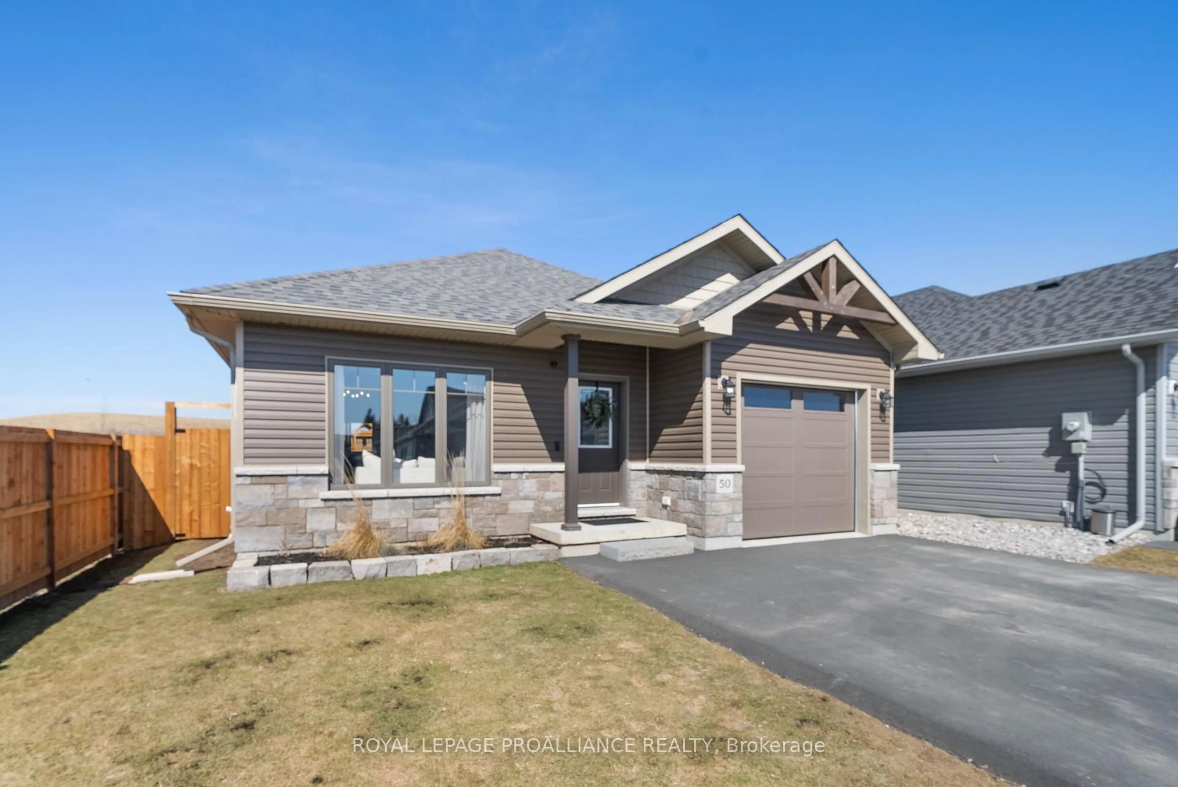Home with brick exterior material, street for 50 Barley Tr, Stirling Ontario K0K 3E0