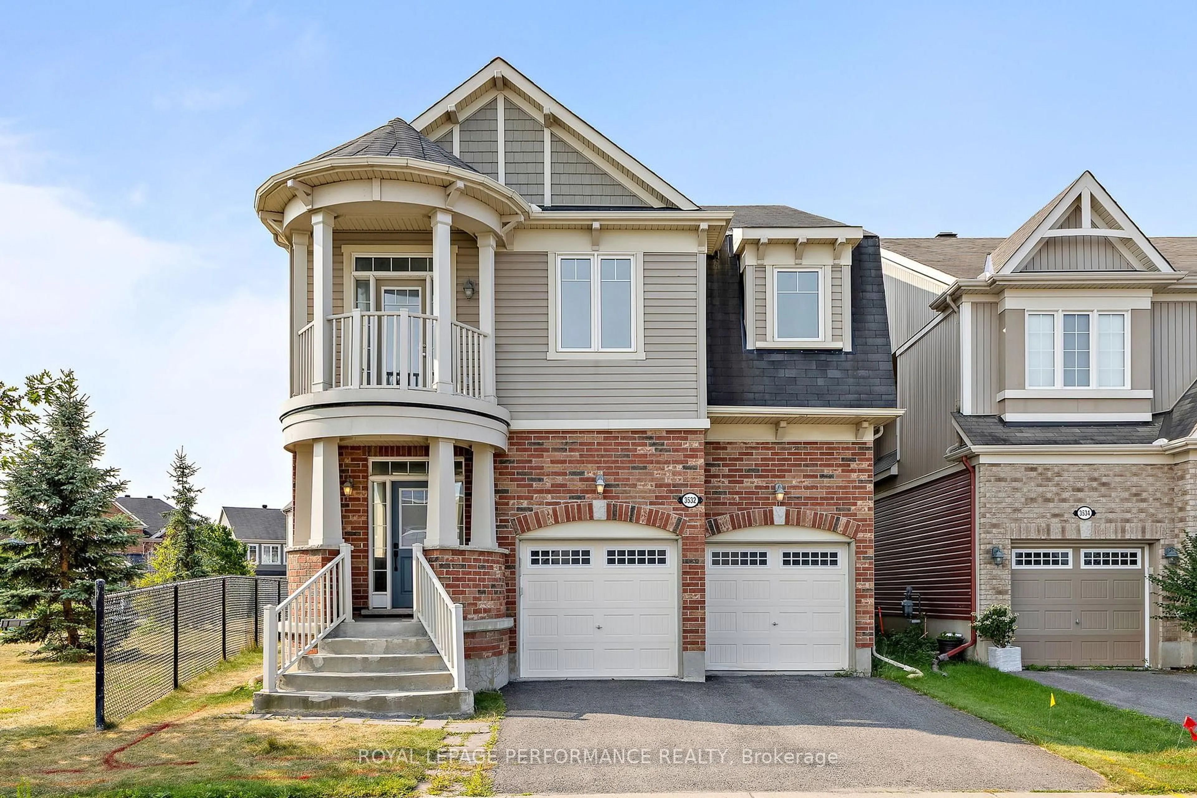 Home with brick exterior material, street for 3532 River Run Ave, Ottawa Ontario K2J 3V5