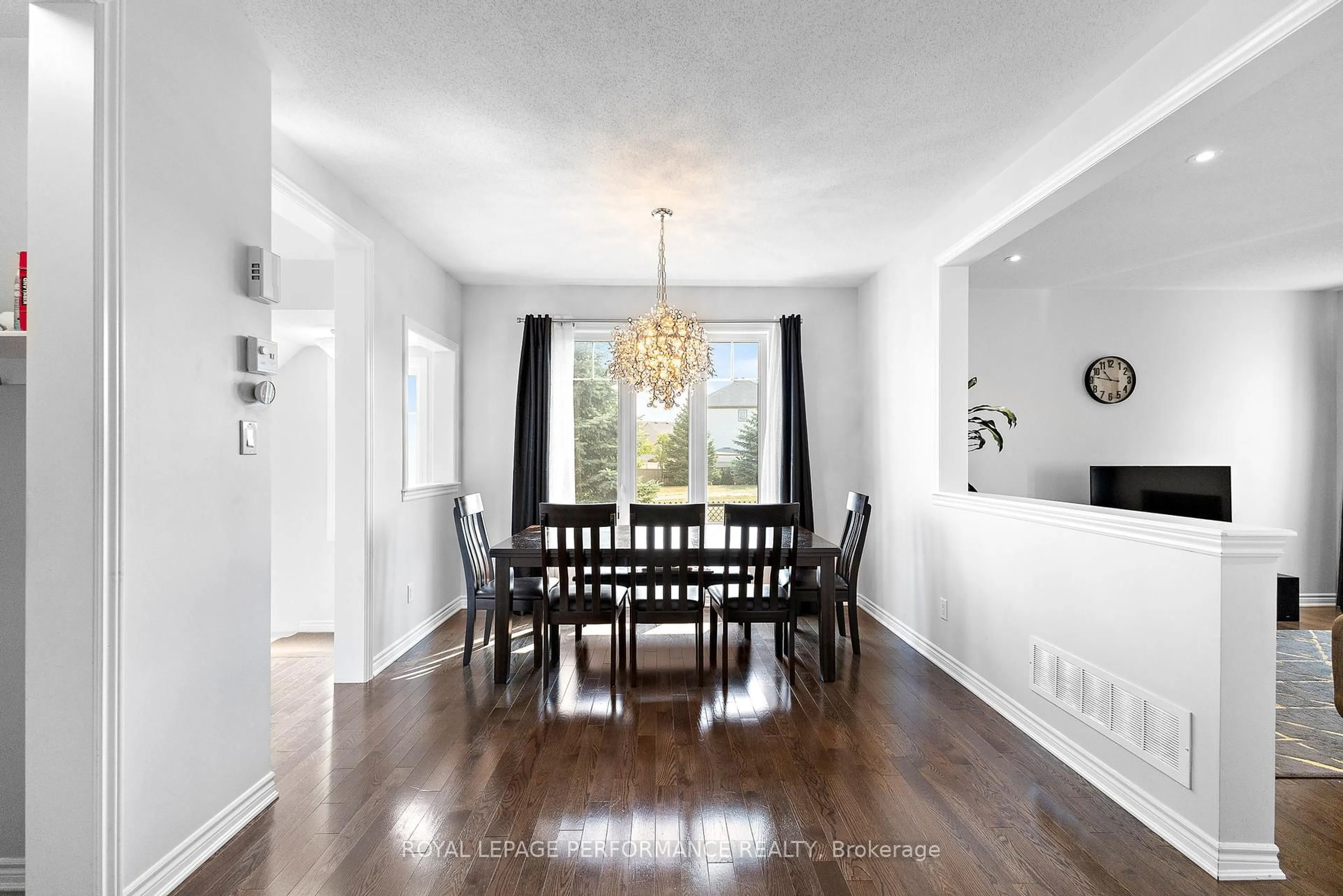 Dining room, wood/laminate floor for 3532 River Run Ave, Ottawa Ontario K2J 3V5