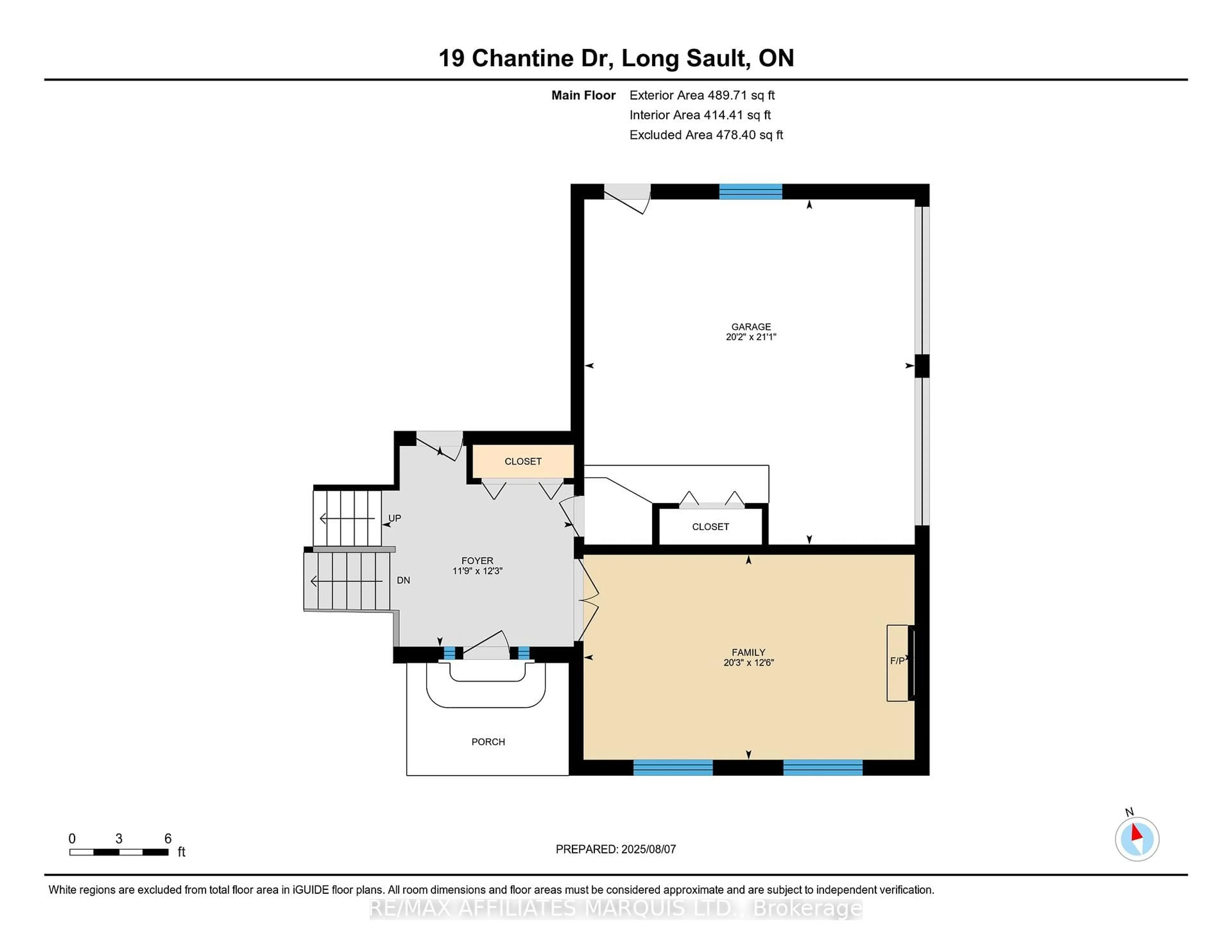Floor plan for 19 CHANTINE Dr, South Stormont Ontario K0C 1P0