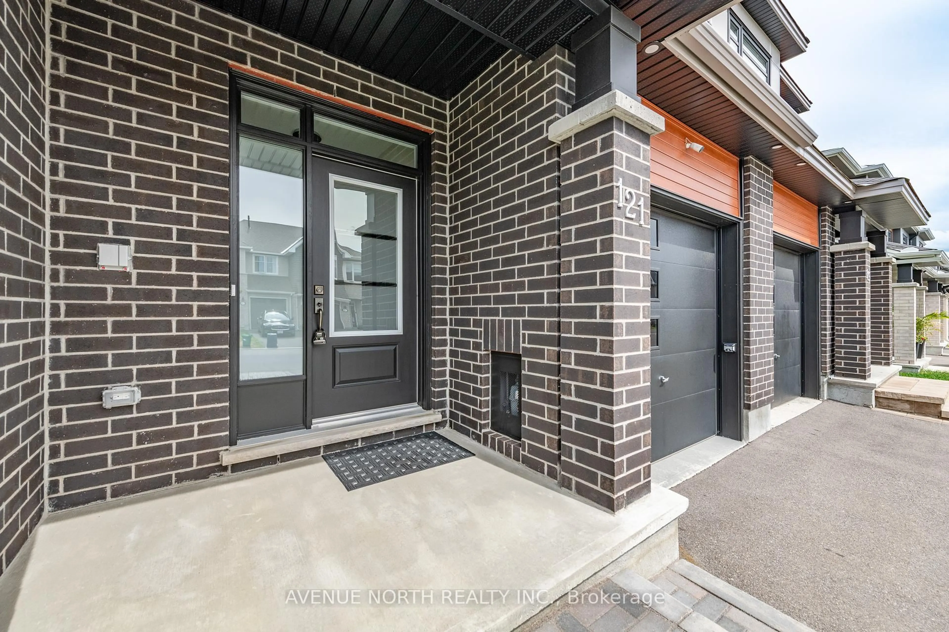 Home with brick exterior material, street for 121 ANGELONIA Cres, Ottawa Ontario K1T 0Y5