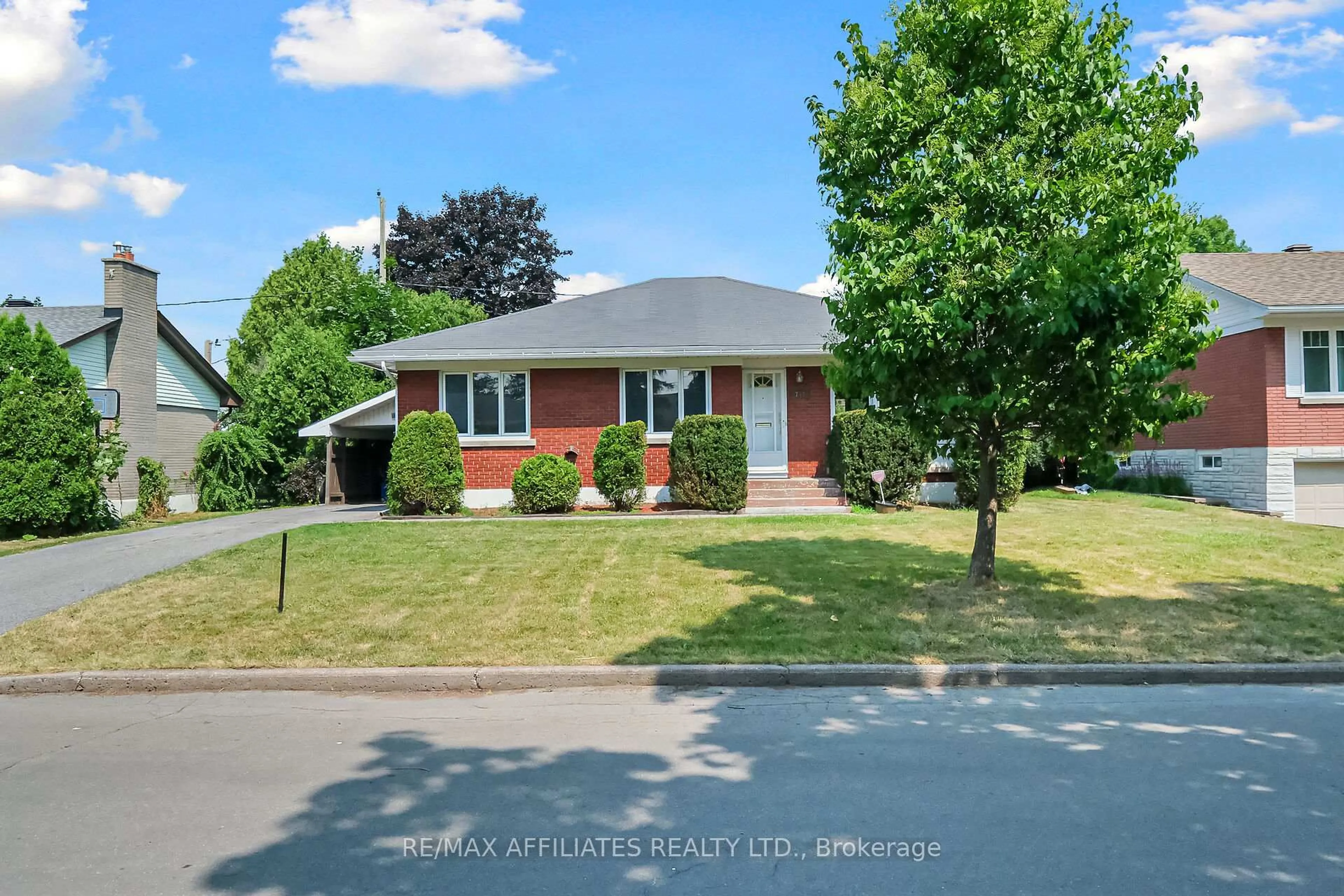 Home with brick exterior material, street for 743 Fairdale Ave, Ottawa Ontario K1G 1X6