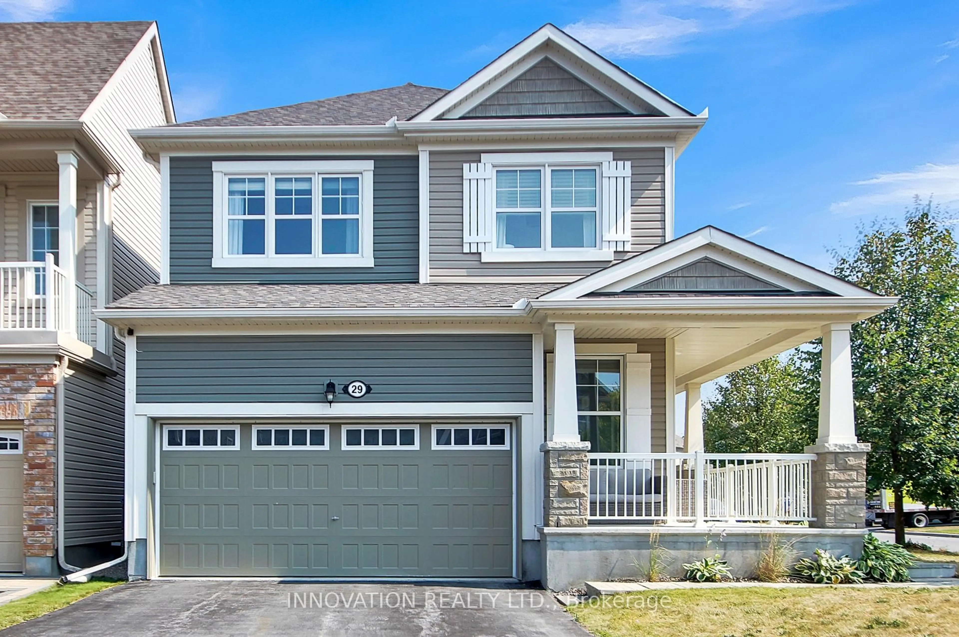 Home with vinyl exterior material, street for 29 Sweetbay Circ, Ottawa Ontario K2S 1B9