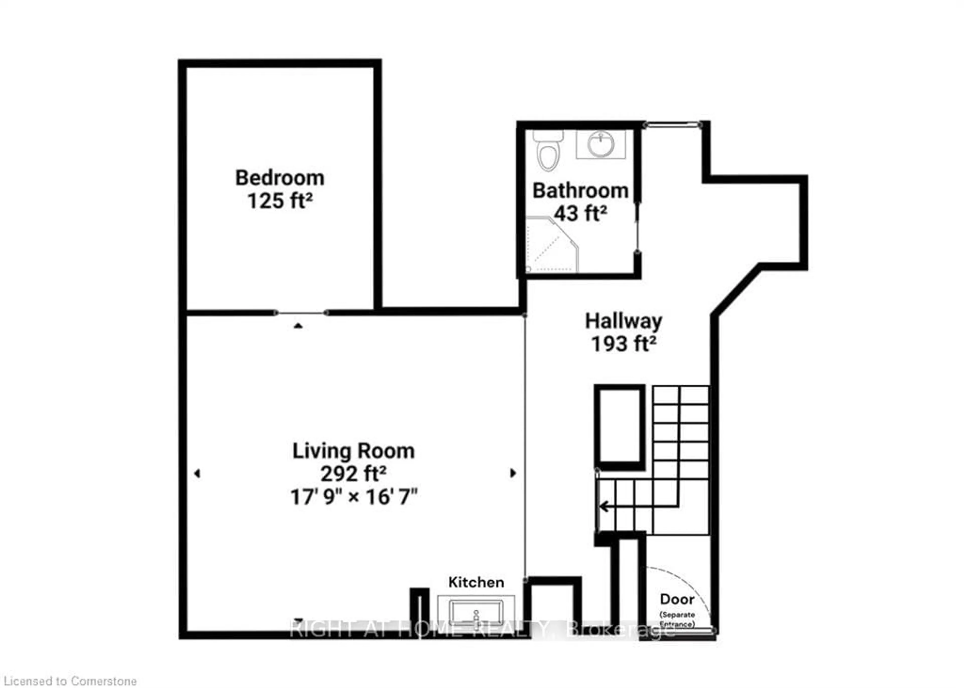Floor plan for 1262 Upper Paradise Rd, Hamilton Ontario L9B 2R7