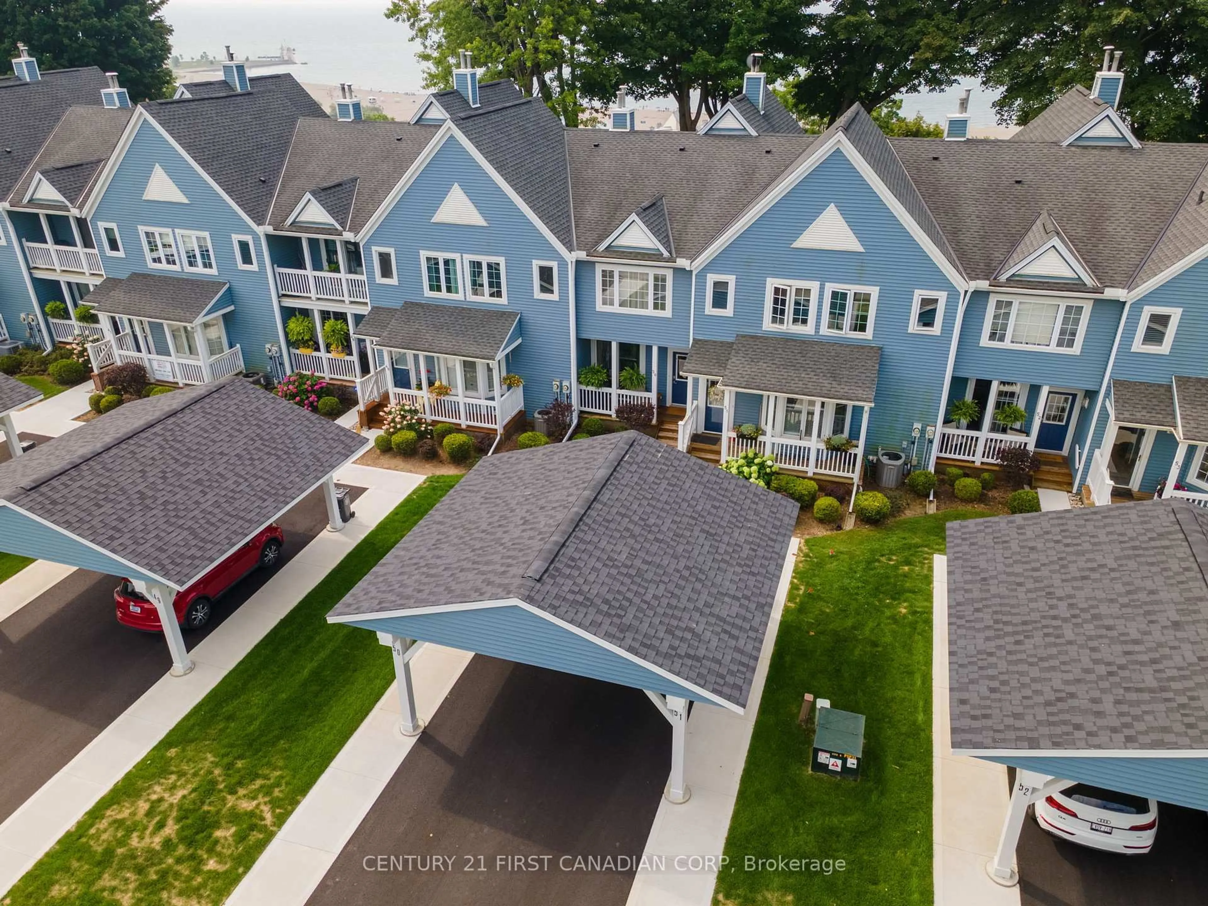 A pic from outside/outdoor area/front of a property/back of a property/a pic from drone, street for 374 FRONT St #50, Central Elgin Ontario N5L 1G1