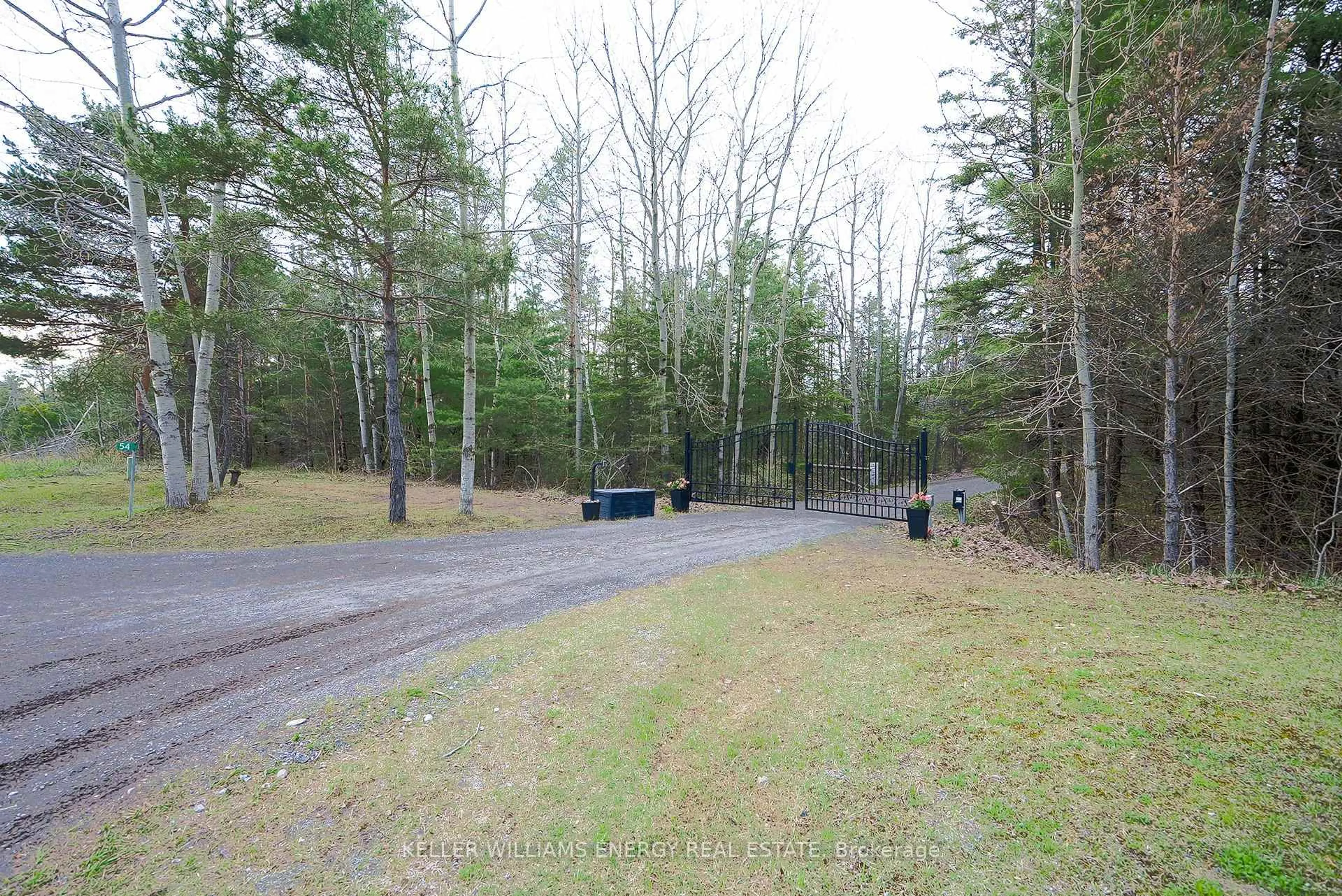 Patio, forest/trees view for 54 Zion Line, Cavan Monaghan Ontario L0A 1G0