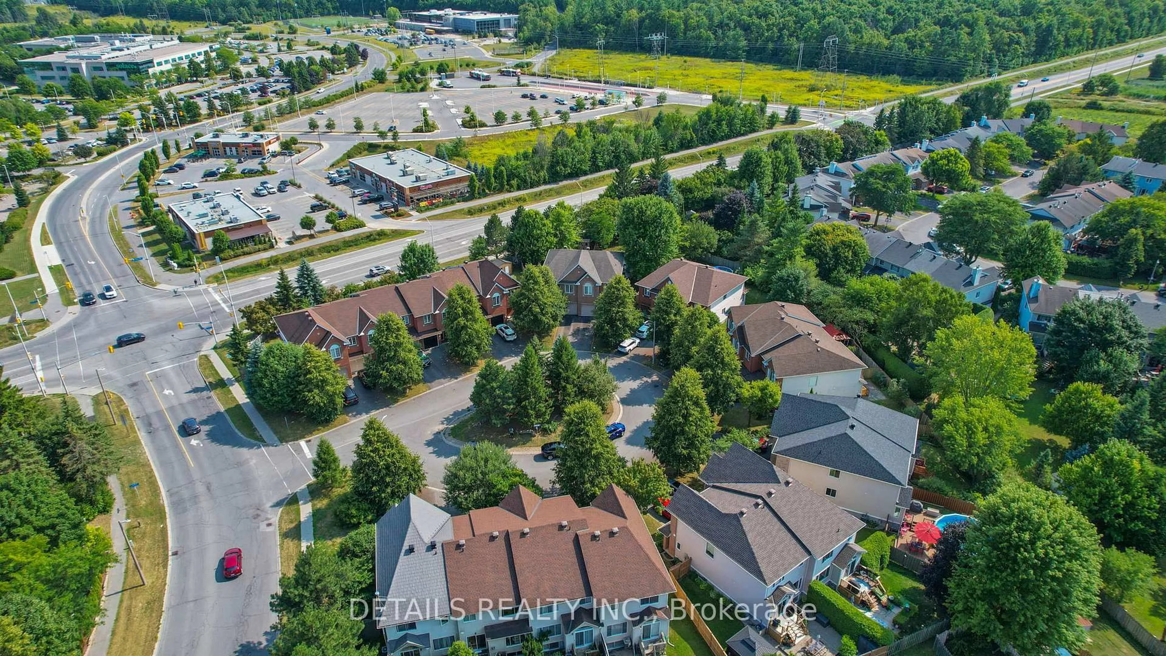 A pic from outside/outdoor area/front of a property/back of a property/a pic from drone, street for 14 Mcpeake Pl, Ottawa Ontario K2K 3K4