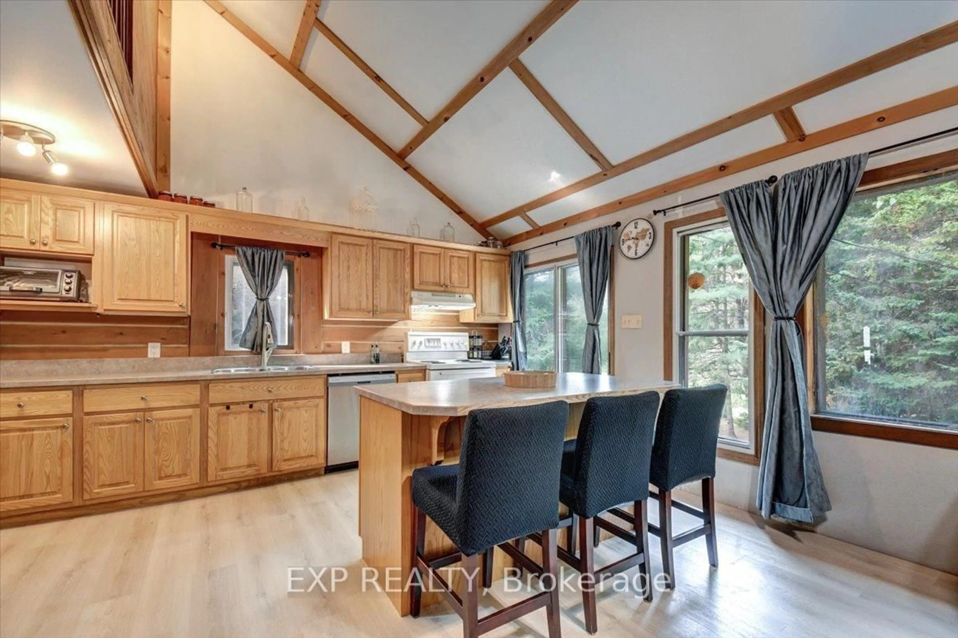 Open concept kitchen, unknown for 20 Egan Lane, Bancroft Ontario K0L 1C0