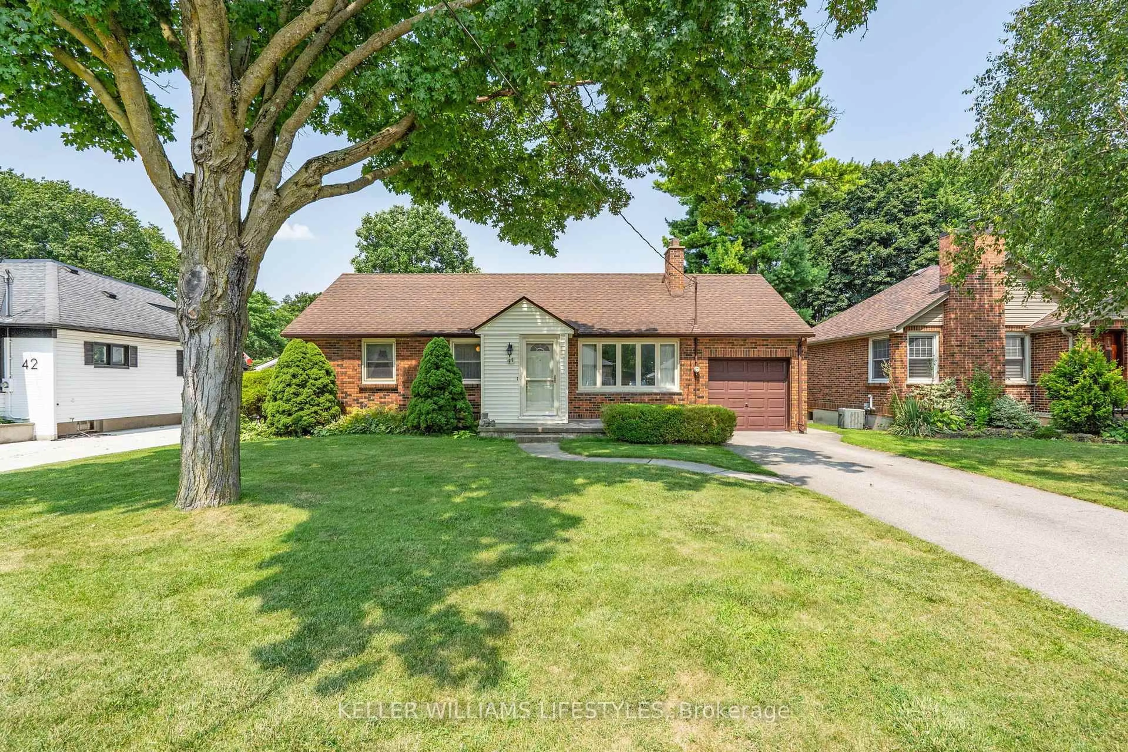 Home with brick exterior material, street for 44 David St, London South Ontario N6P 1B3