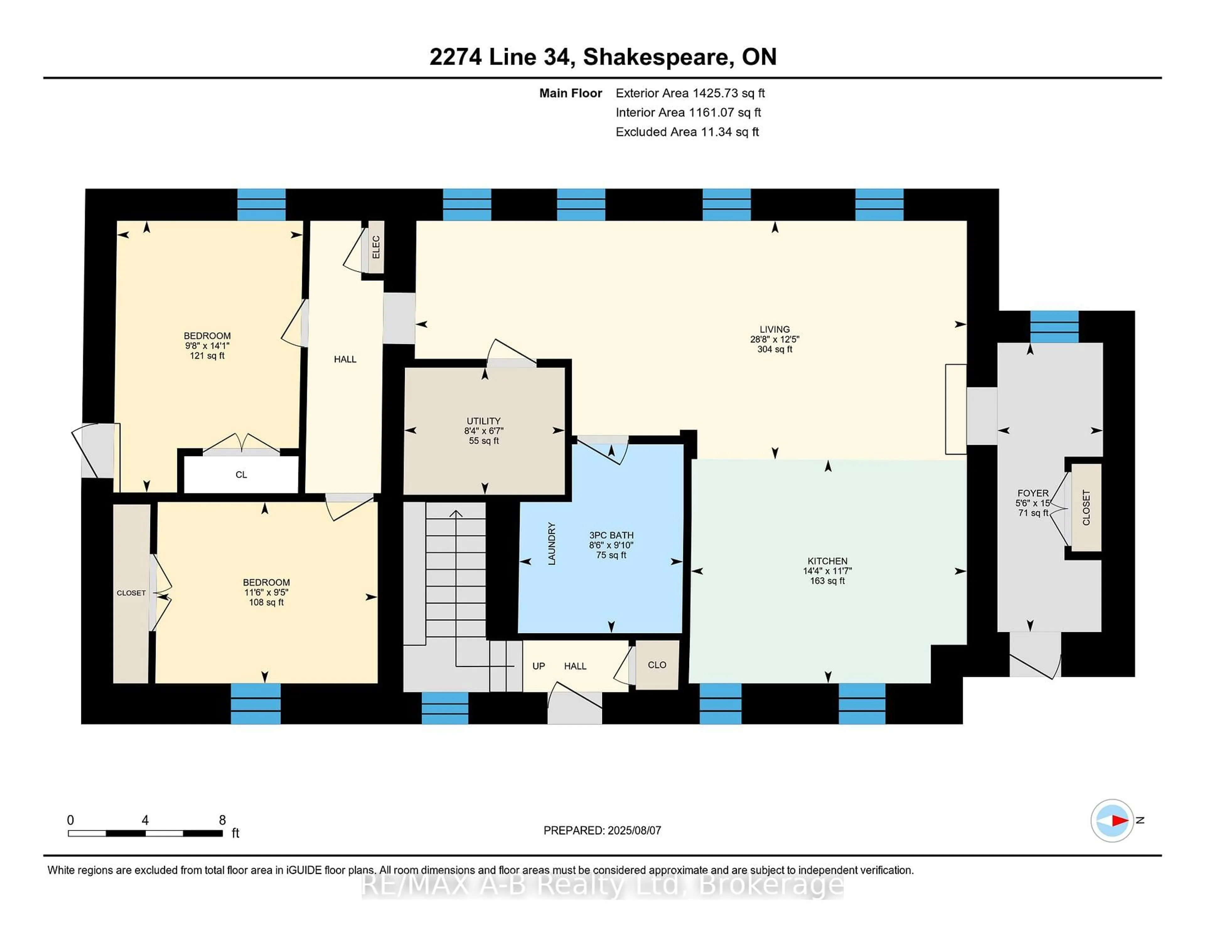 Floor plan for 2274 34 Line, Perth East Ontario N0B 2P0
