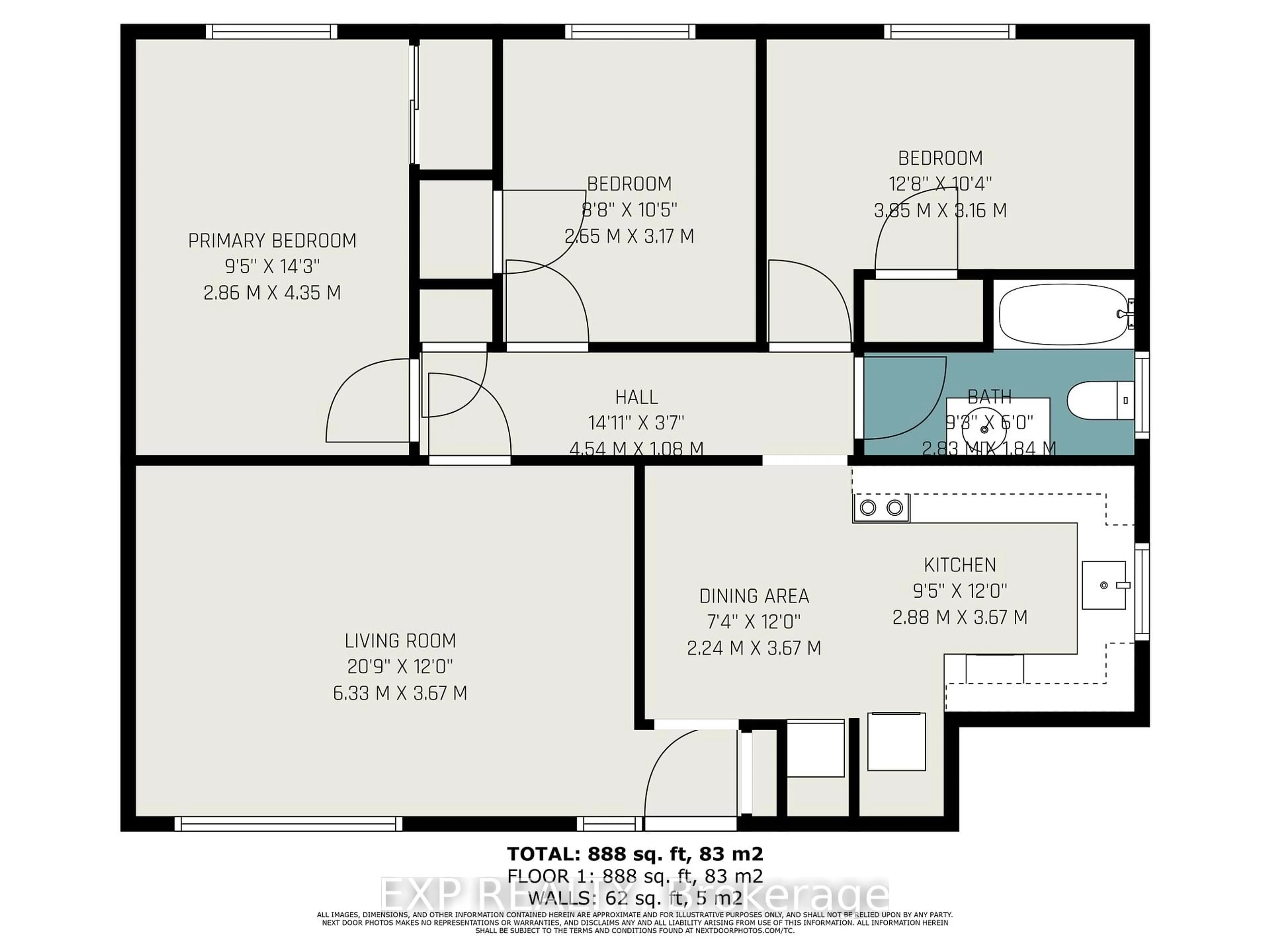 Floor plan for 113 Ridgefield Cres, Ottawa Ontario K2H 6T4