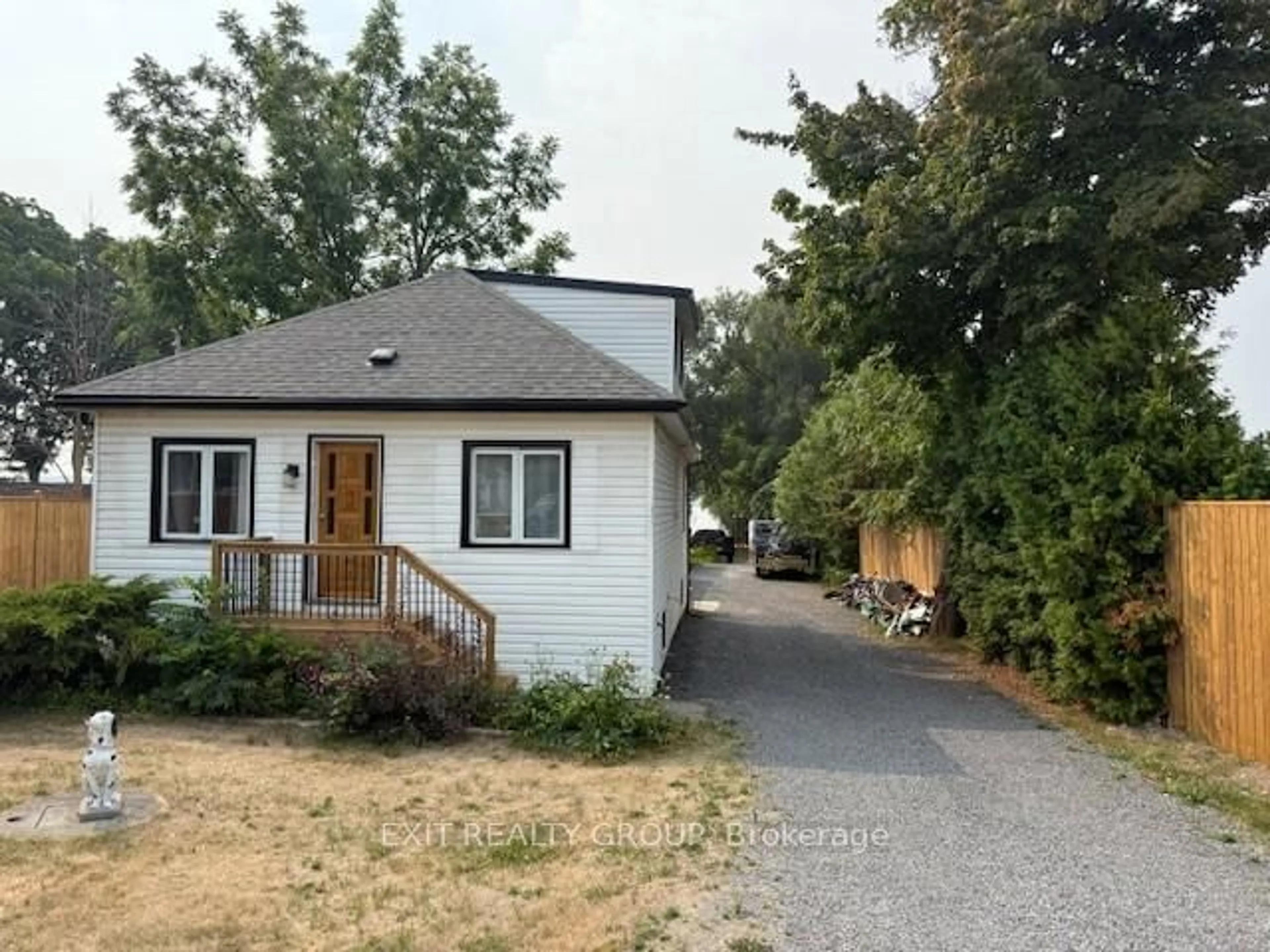A pic from outside/outdoor area/front of a property/back of a property/a pic from drone, street for 550 Old Highway 2, Quinte West Ontario K8V 5P5